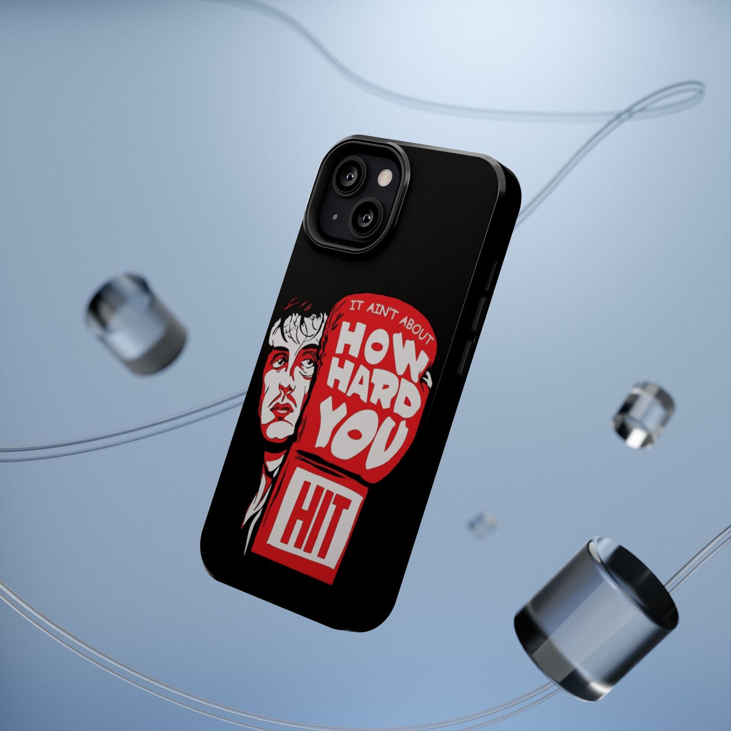 Impact-Resistant Phone Case, Rugged Smartphone Cover, Tough Phone Protection, Inspirational Gift, Motivational Tech Accessory