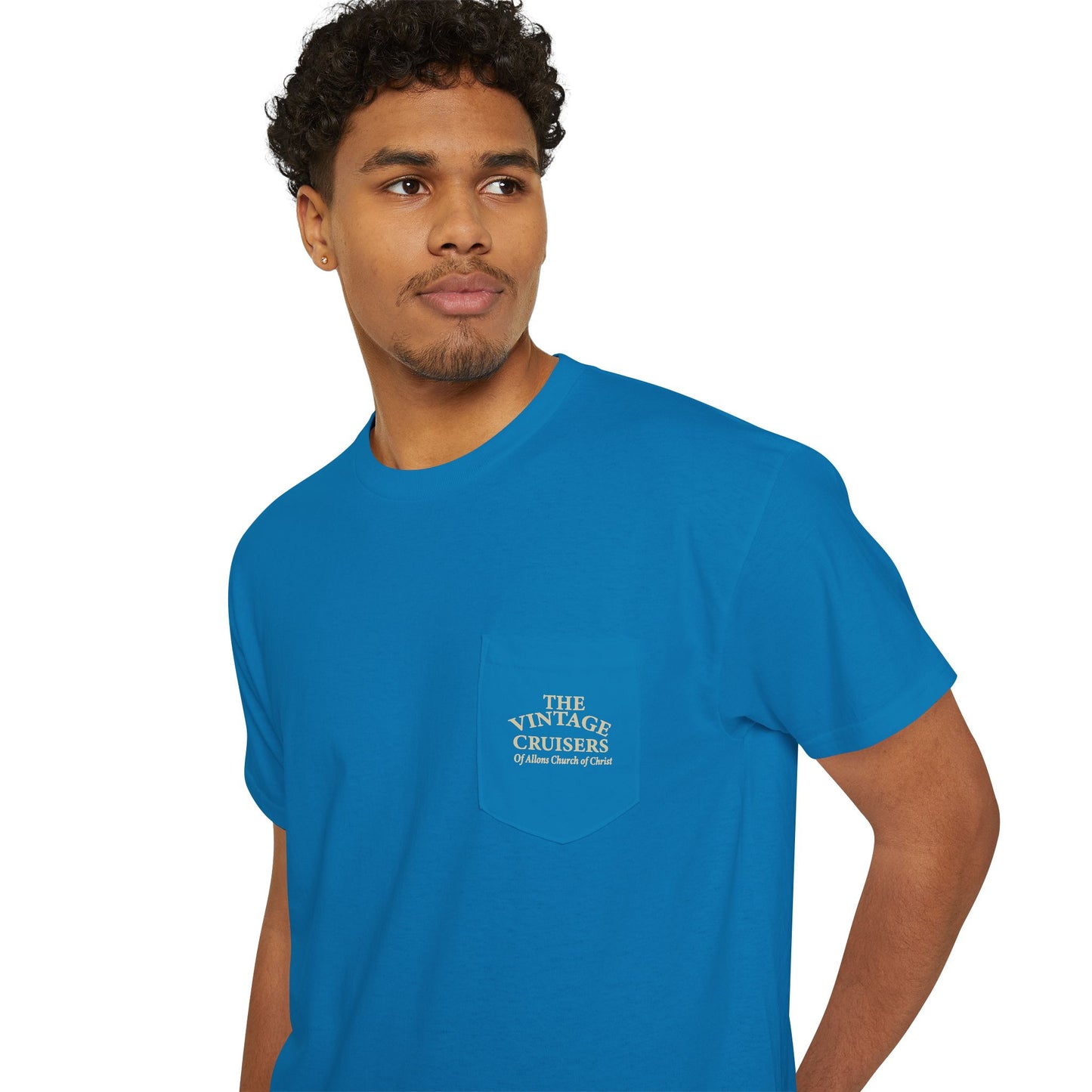 Retro Pocket Tee Allons Church of Christ Cruise 2025 Unisex T-Shirt