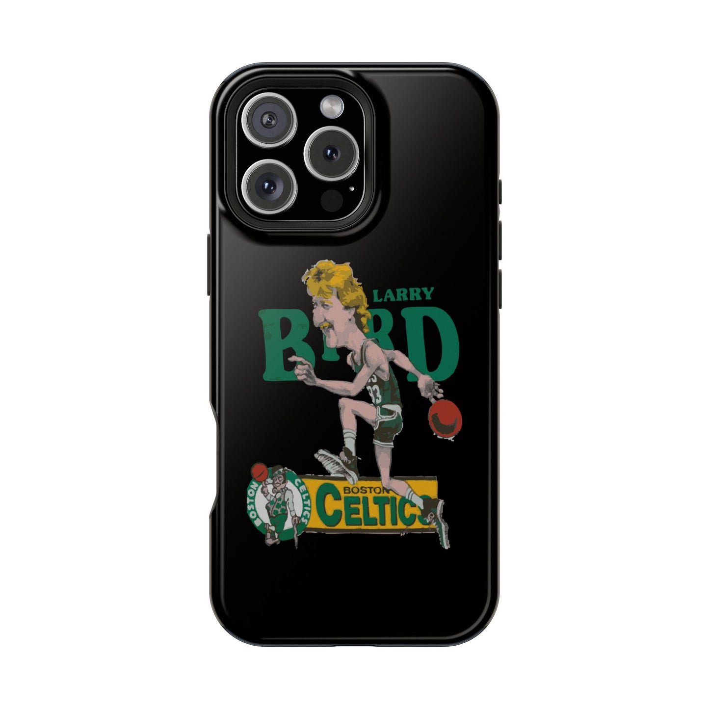 Larry Bird Impact-Resistant Phone Case, Sports Fan Gift, Basketball Accessories, Celtics Merchandise, Unique Phone Cover