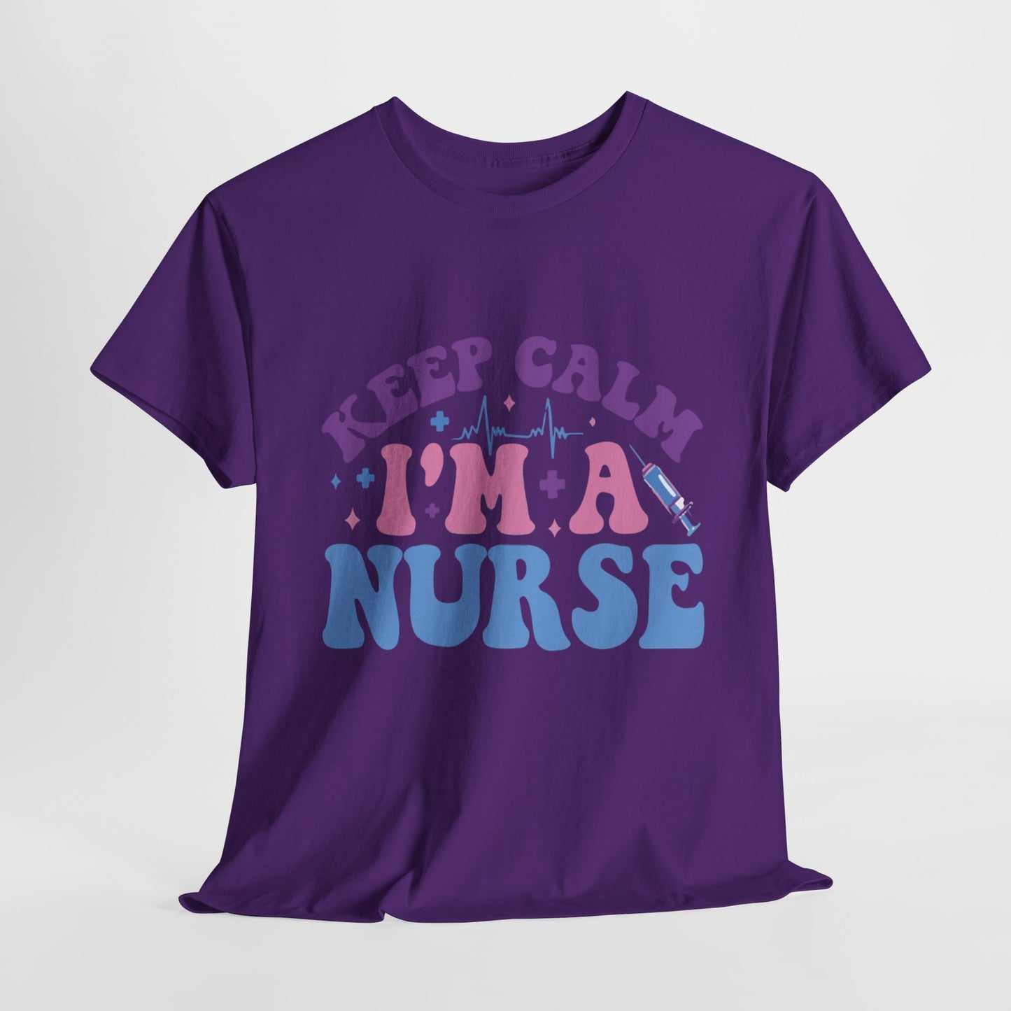 Nurse Appreciation Heavy Cotton Tee, Funny Nurse Gift, Medical Humor Shirt, Nurse Day Celebration Tee, Caregiver Outfit