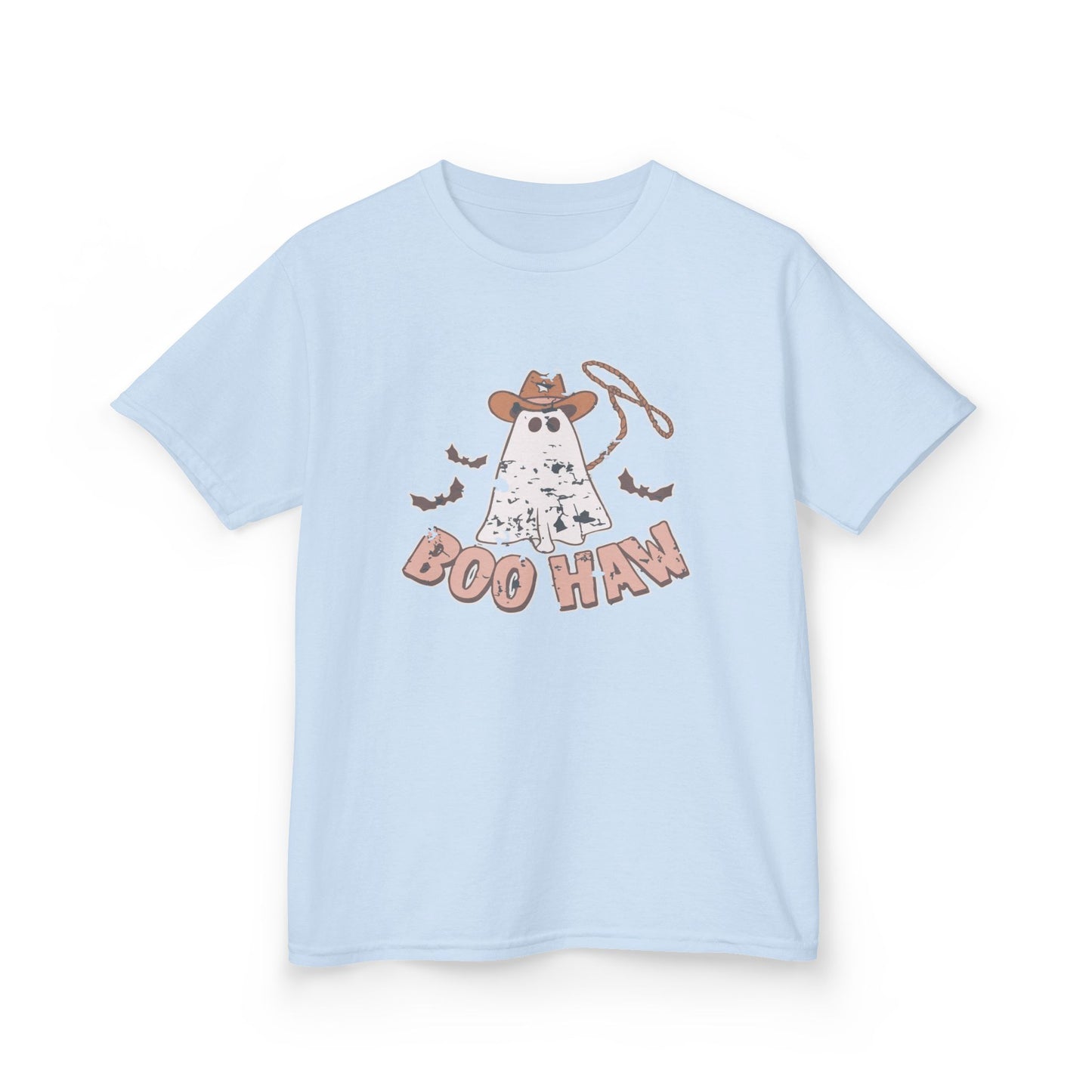 Boo Haunt Kids Tee, Halloween Shirt, Ghost Costume T-Shirt, Fun Kids Apparel, Spooky Party Outfit