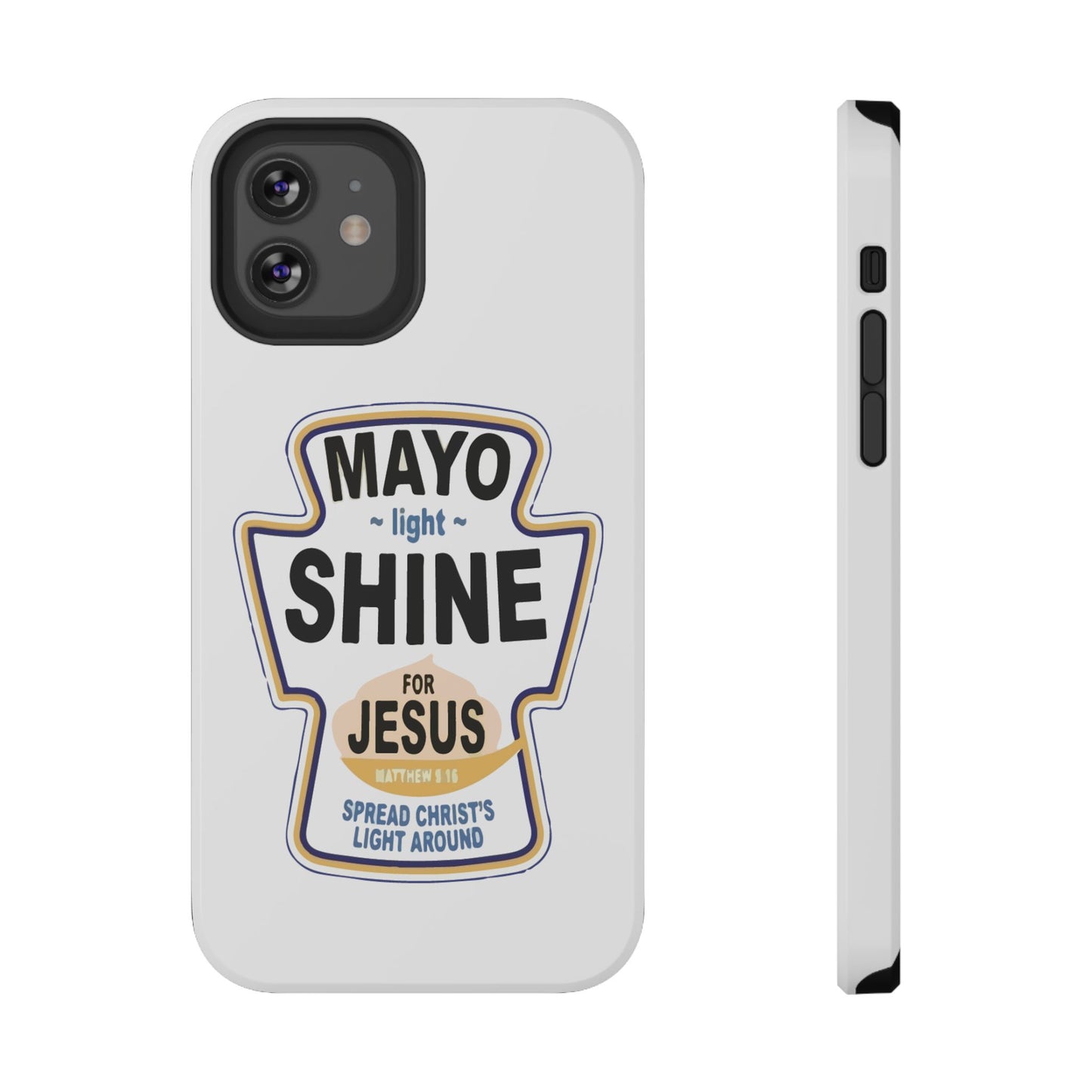 Jesus Message Impact-Resistant Case, Faith-Based Phone Cover, Inspirational Tech Accessory, Christian Gift, Bible Verse Case