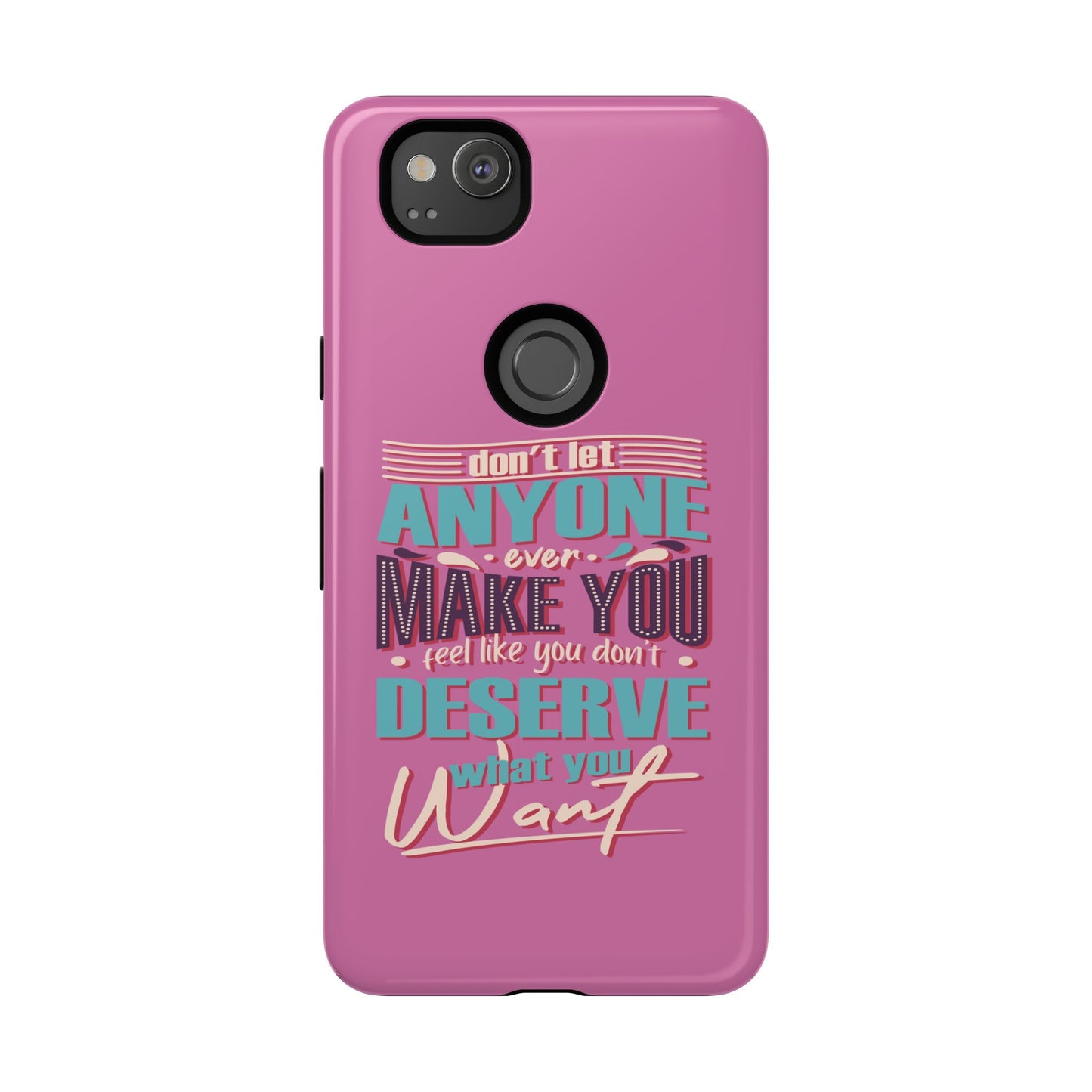 Inspirational Phone Case, Motivational Phone Cover, Tough Cases for Her, Gift for Friends, Self-Love Quote Case