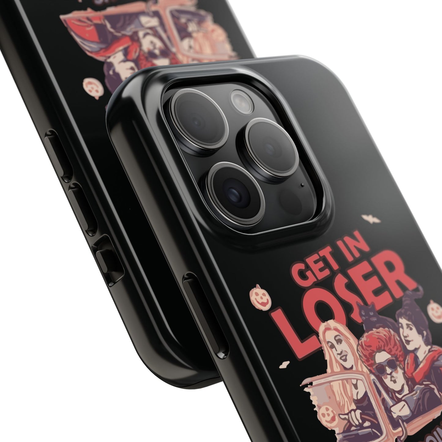 Witchy Tough Phone Case - Get in Loser Design, Halloween Gift, Spooky Style, Kawaii Aesthetic, Cell Phone Cover