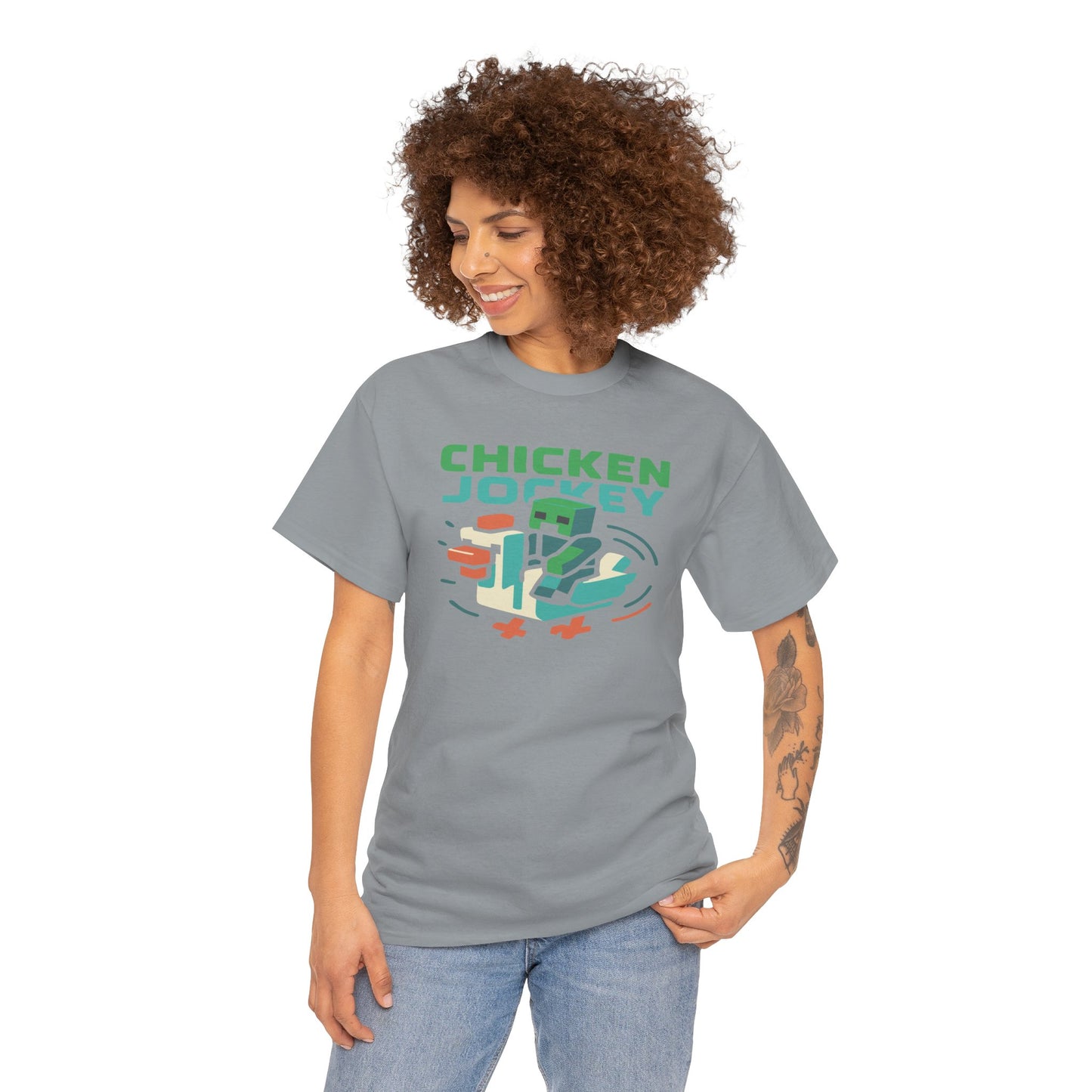 Chicken Jockey Minecraft T-shirt