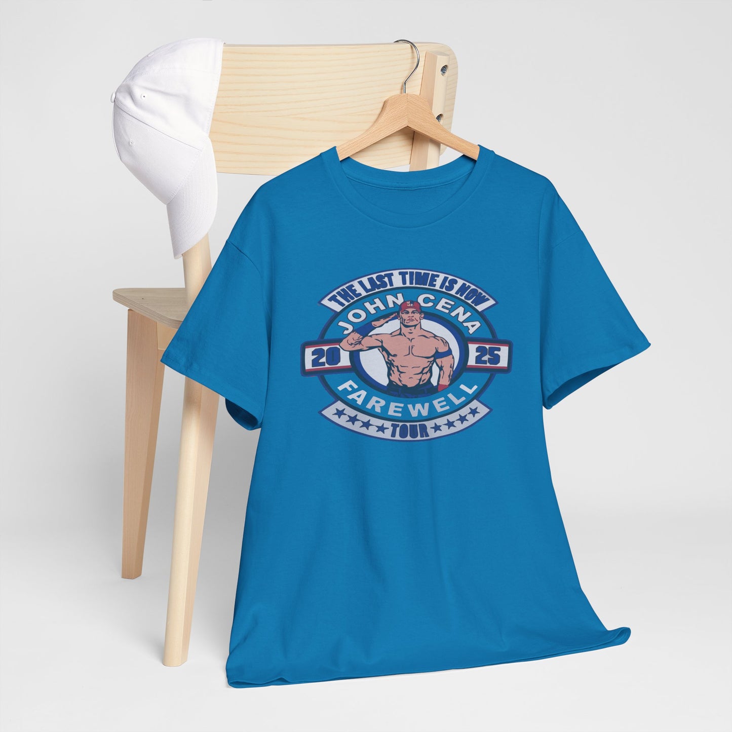 Wrestling Tribute Tee, John Cena Farewell Shirt, Unisex Graphic Tee, Fan Merchandise, Gift for Sports Lovers