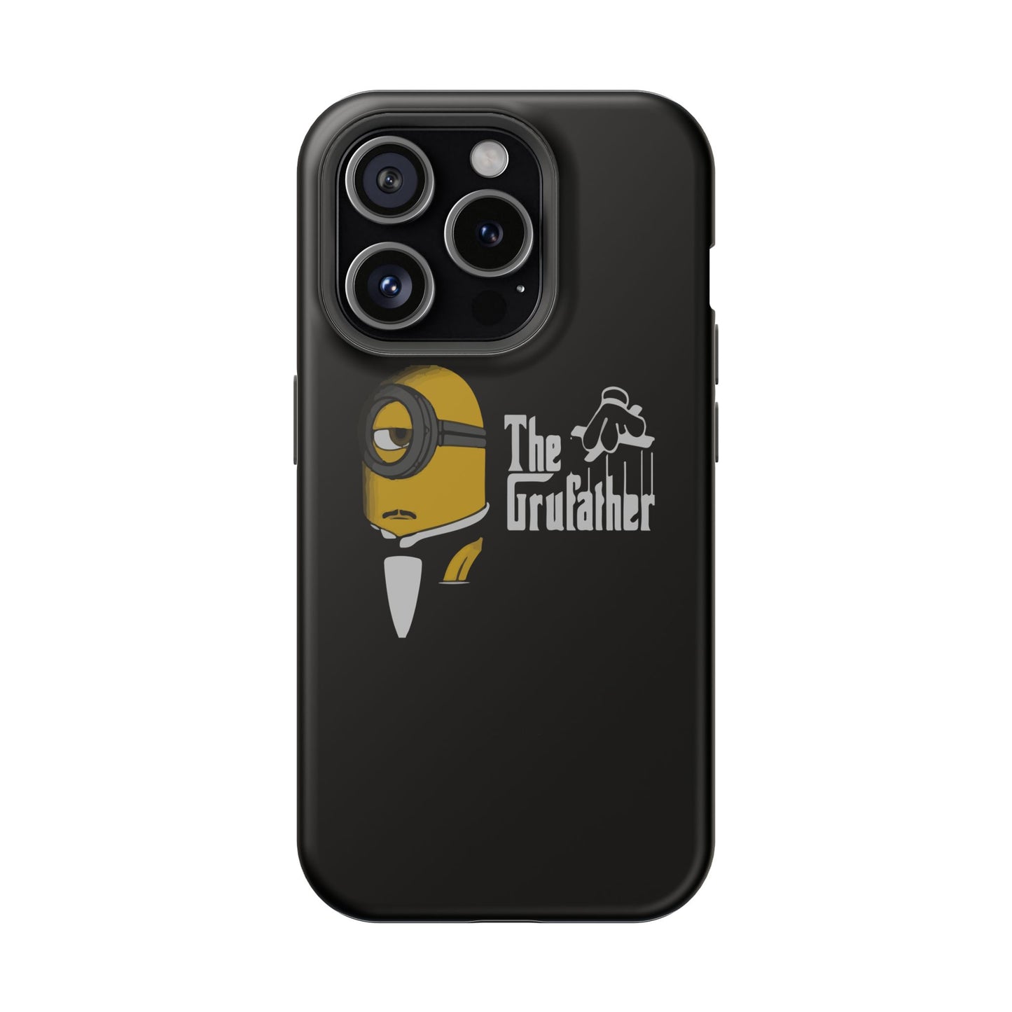 Magnetic Tough Cases: The Gruffather Phone Cover, Gift for Minions Fans, Unique Cell Phone Case, Durable Protective Case, Fun Cartoon Design