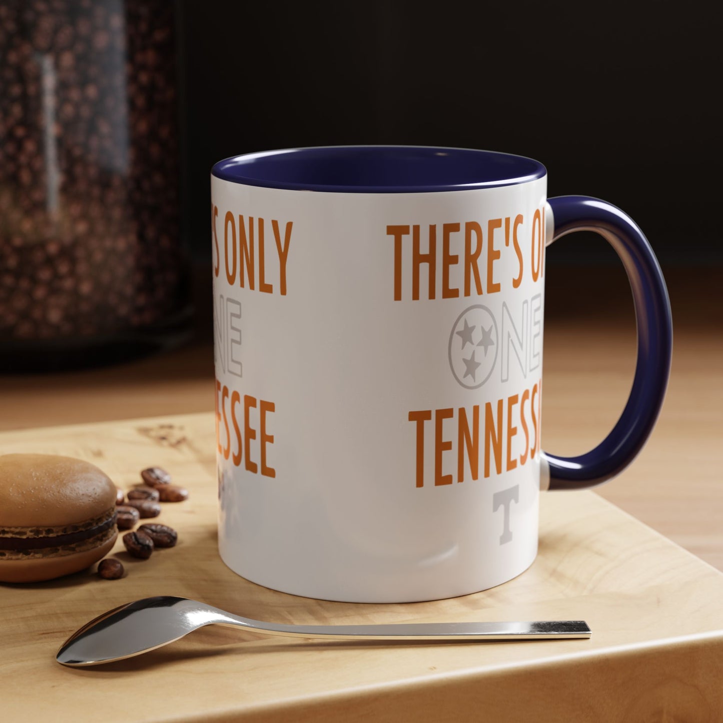 Tennessee Accent Coffee Mug - Perfect for Fans, Gift for Graduates, Home Office Essential, Sports Celebration, Personalized Tea Cup