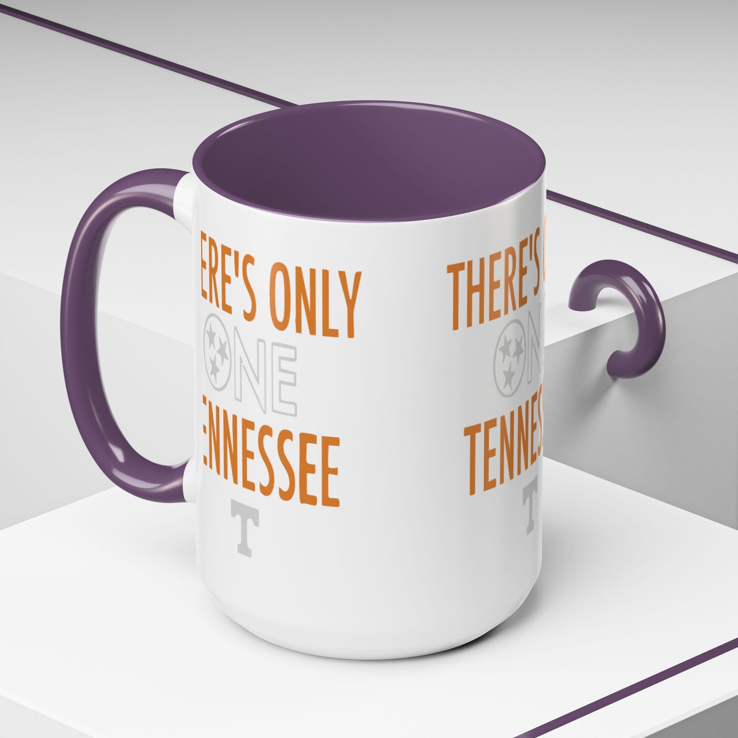 Tennessee Accent Coffee Mug - Perfect for Fans, Gift for Graduates, Home Office Essential, Sports Celebration, Personalized Tea Cup