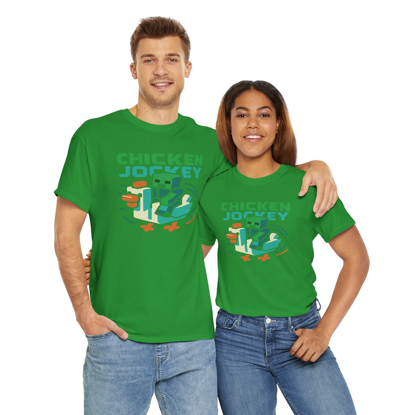 Chicken Jockey Minecraft T-shirt