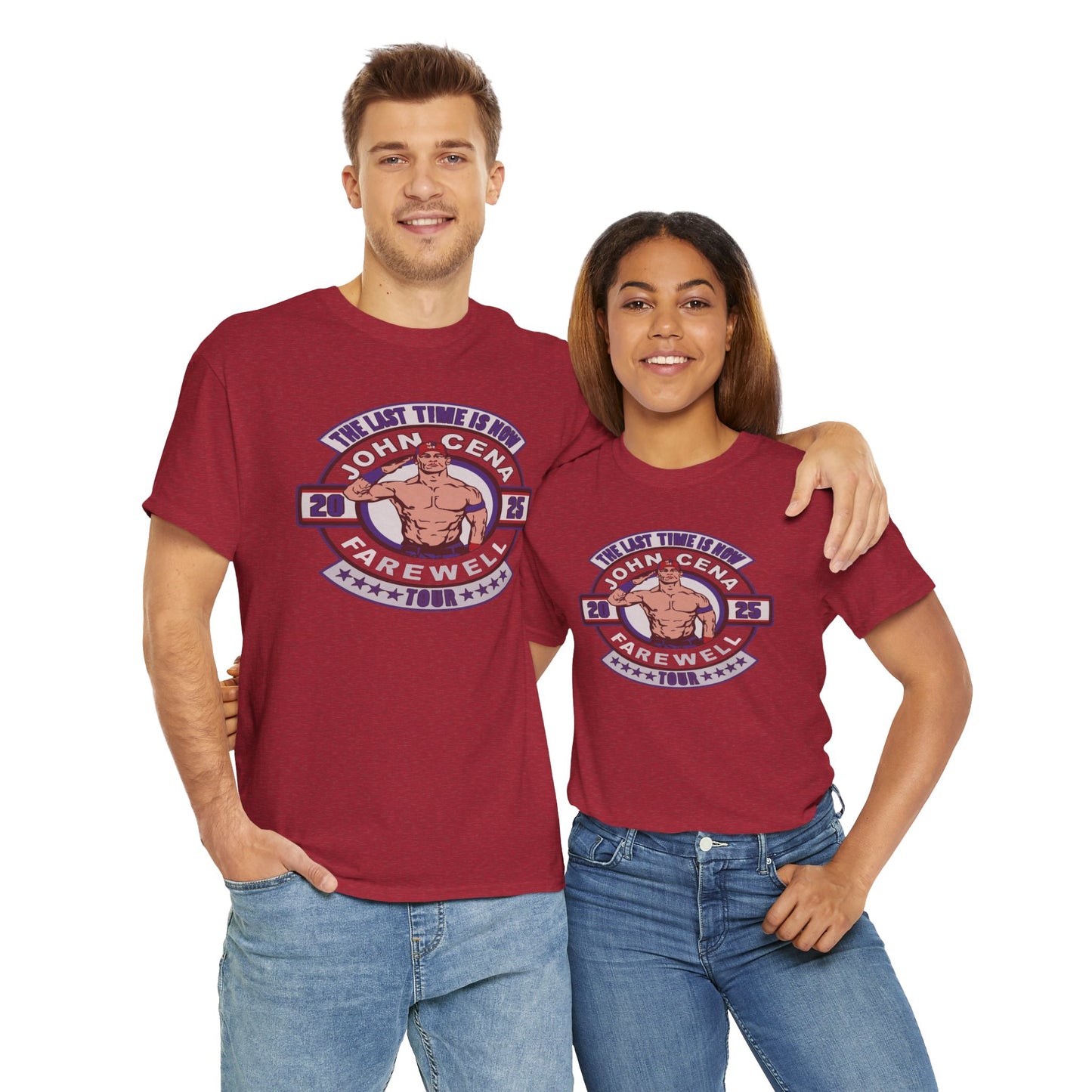 Wrestling Tribute Tee, John Cena Farewell Shirt, Unisex Graphic Tee, Fan Merchandise, Gift for Sports Lovers
