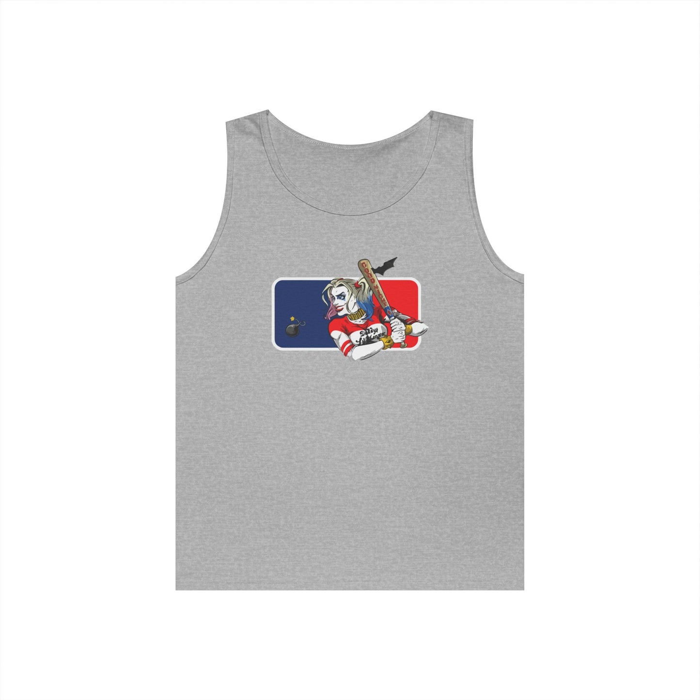 Harley Quinn Unisex Tank Top - DC MLB Summer Wear