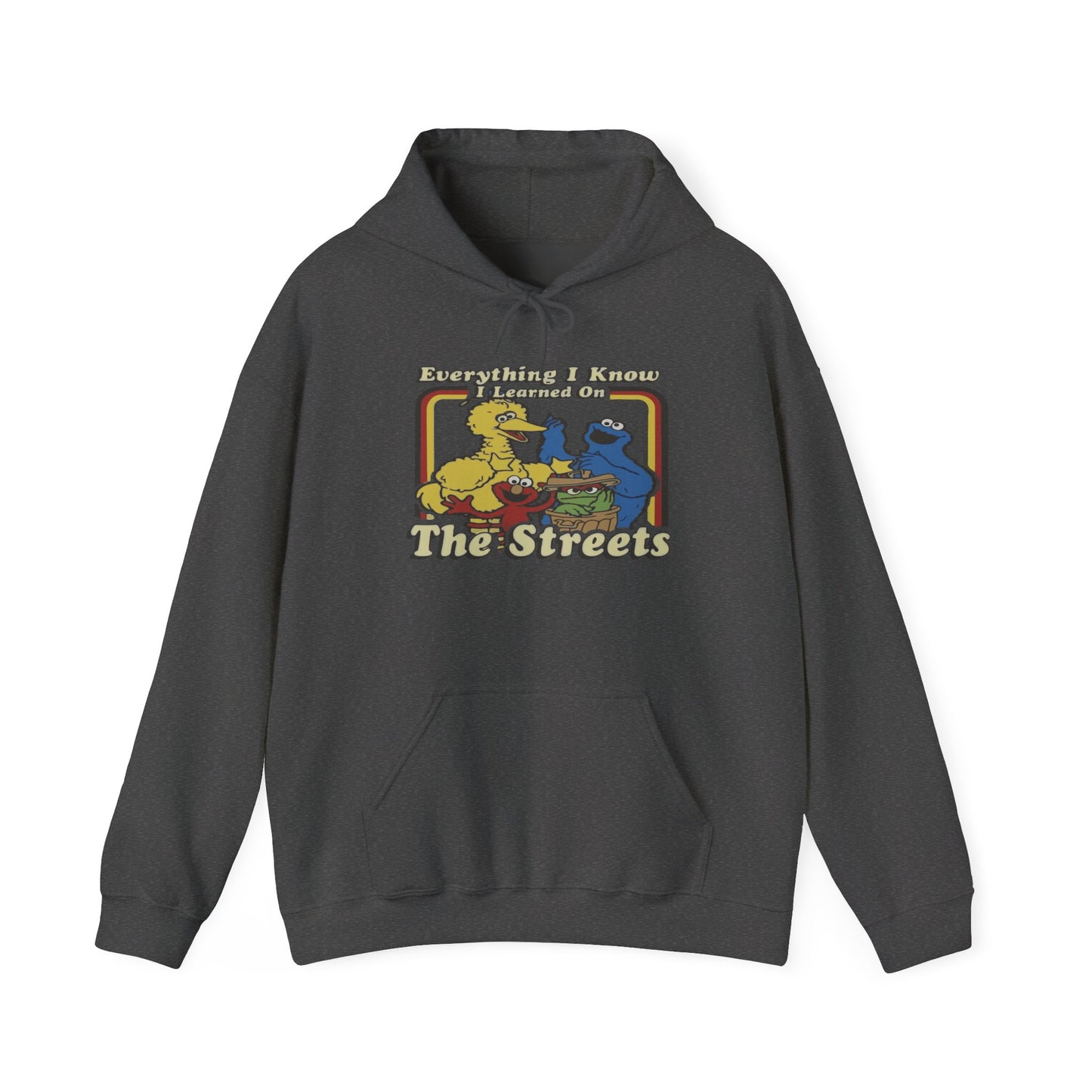 Vintage Street Art Hoodie - Cozy Unisex Sweatshirt for Creative Souls, Outdoor Relaxation, Casual Hangouts