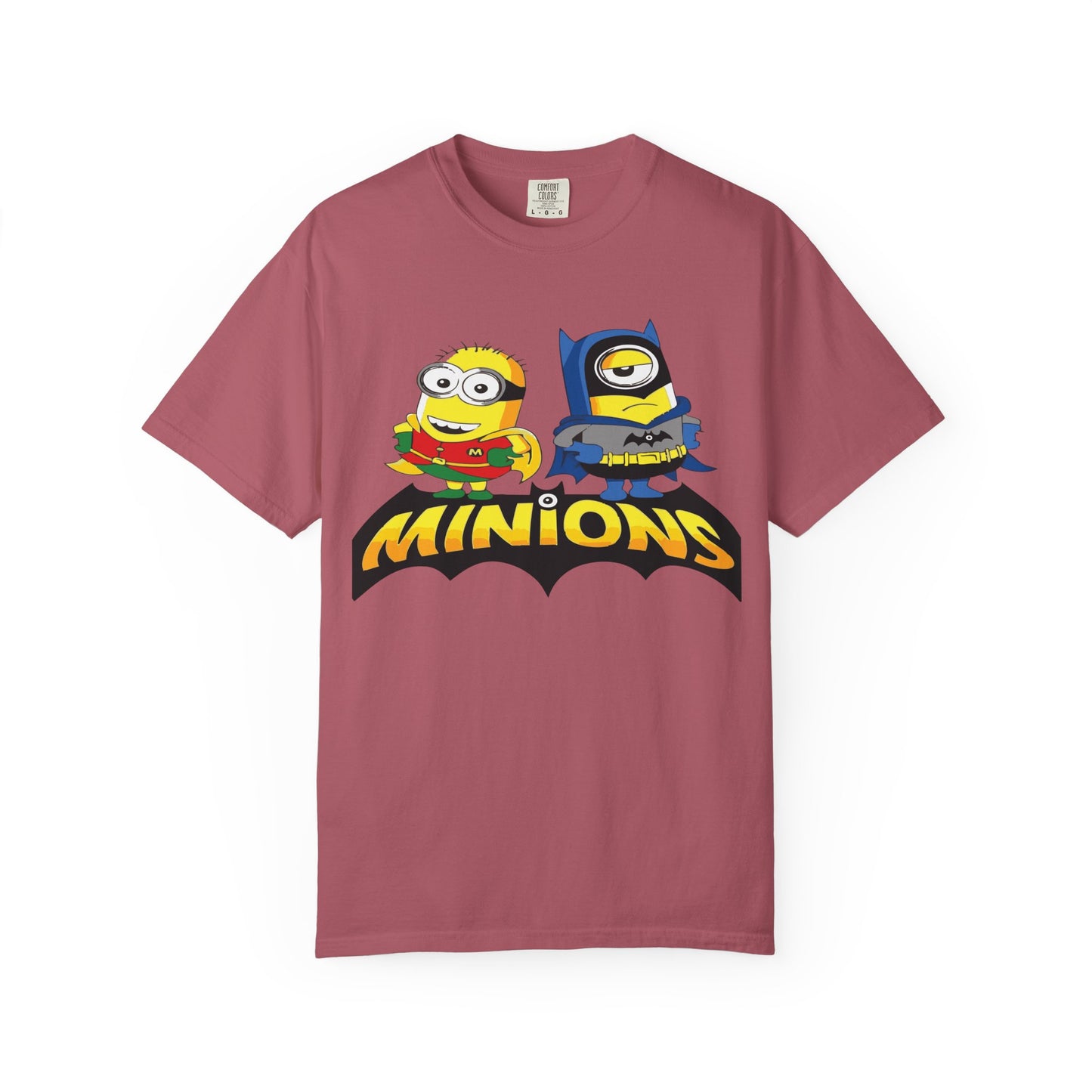 Minions Superhero Unisex T-shirt, Fun Gift for Kids, Cartoon Apparel, Birthday Party Outfit, Family Movie Night Wear