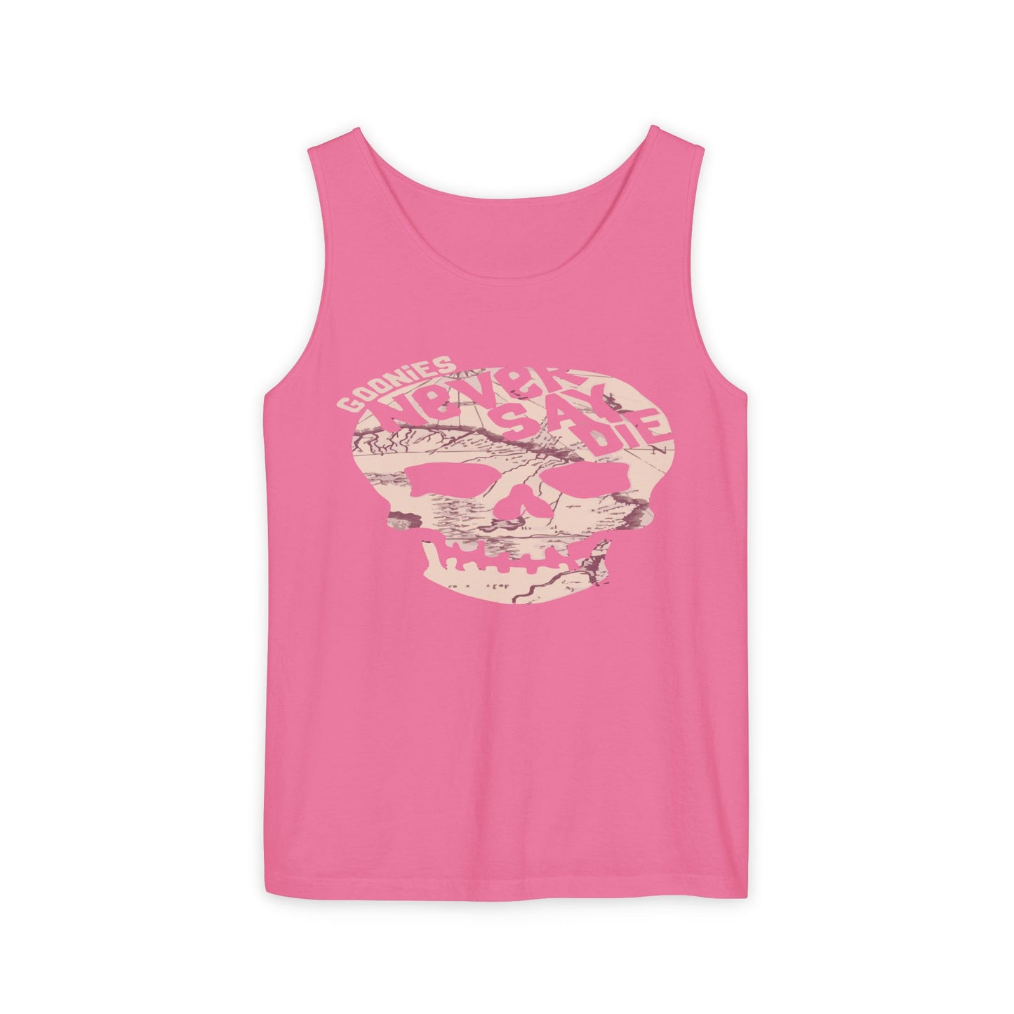 Cool Skull Graphic Tank Top, Unisex Summer Tee, Beachwear, Festival Outfit, Casual Wear, Graphic Apparel