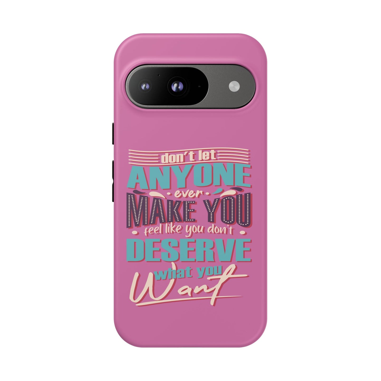 Inspirational Phone Case, Motivational Phone Cover, Tough Cases for Her, Gift for Friends, Self-Love Quote Case