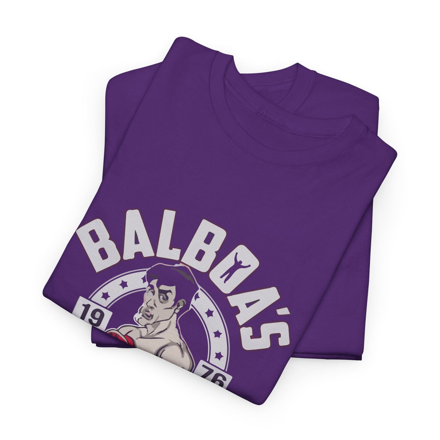 Balboa's Boxing Club Unisex Heavy Cotton Tee - Vintage Sports Shirt, Gym Apparel, Boxing Fan Gear, Fitness Gift, Casual Wear