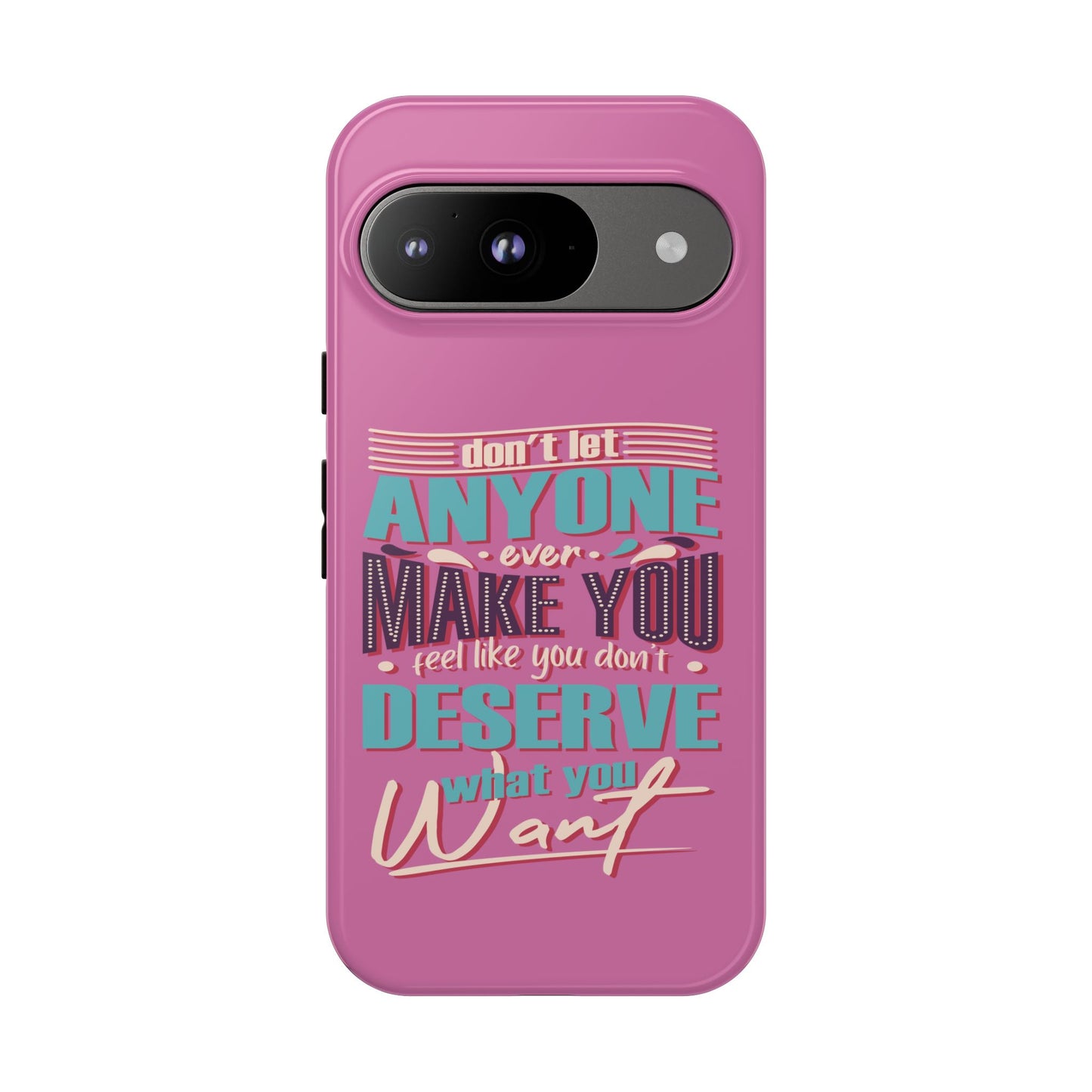 Inspirational Phone Case, Motivational Phone Cover, Tough Cases for Her, Gift for Friends, Self-Love Quote Case