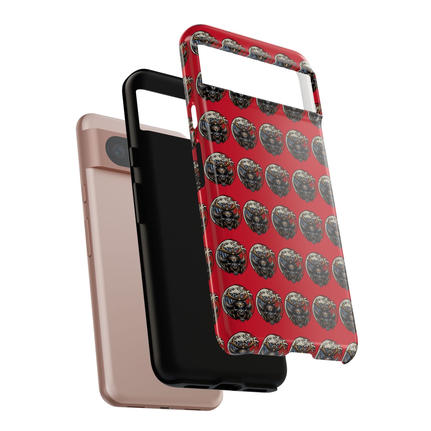 Bold Phone Case, Tough Phone Cover, Red Phone Protector, Unique Gift for Him/Her, Trendy Tech Accessory