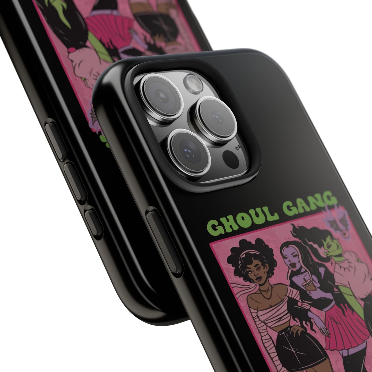 Ghoul Gang Tough Phone Cases | Unique Halloween Phone Cover, Cute Protective Case, Trendy Gift for Goth Fans, Spooky Style Accessory