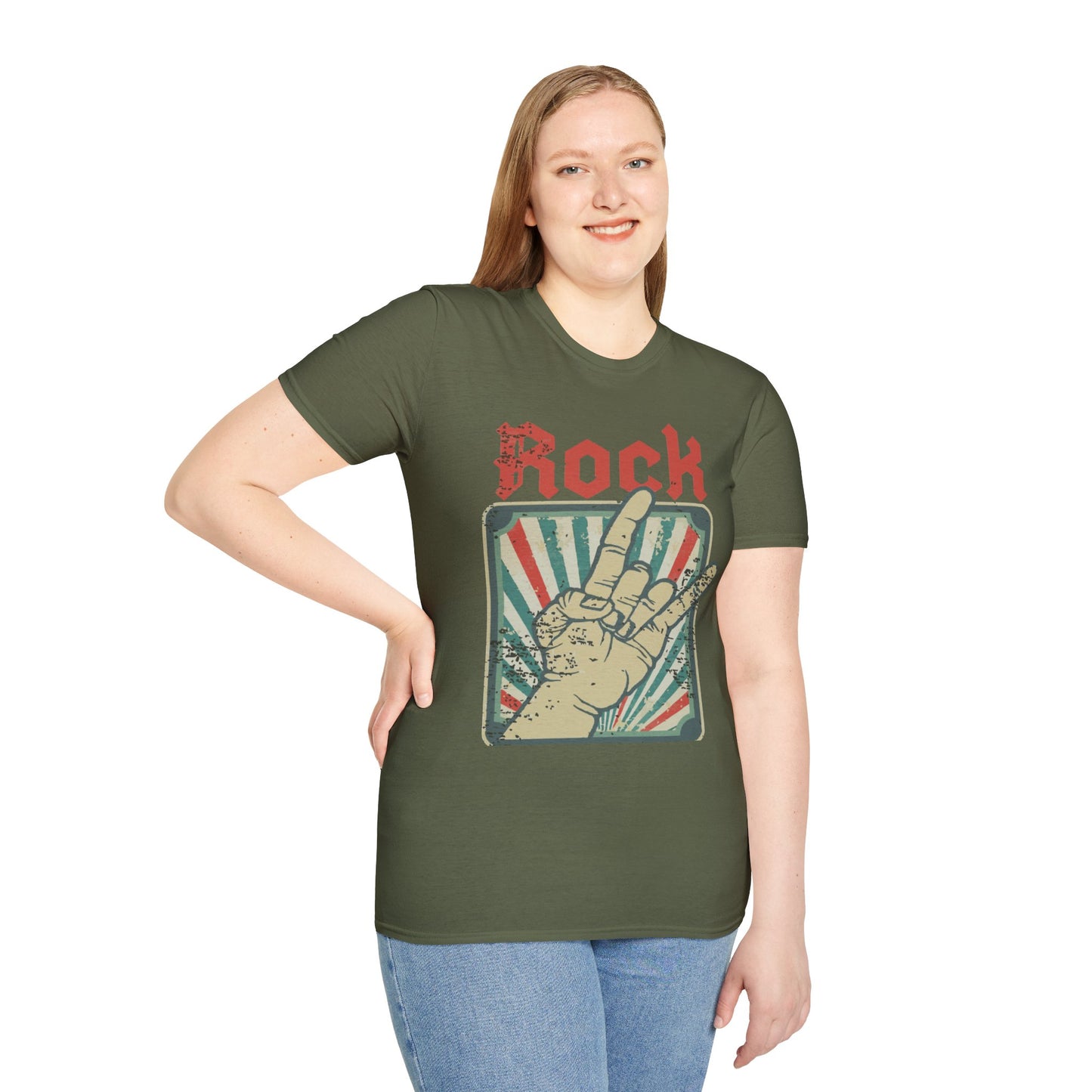 Rock On Unisex T-Shirt - Music Lover Gift, Concert Wear, Casual Style, Graphic Tee, Rock n Roll Apparel