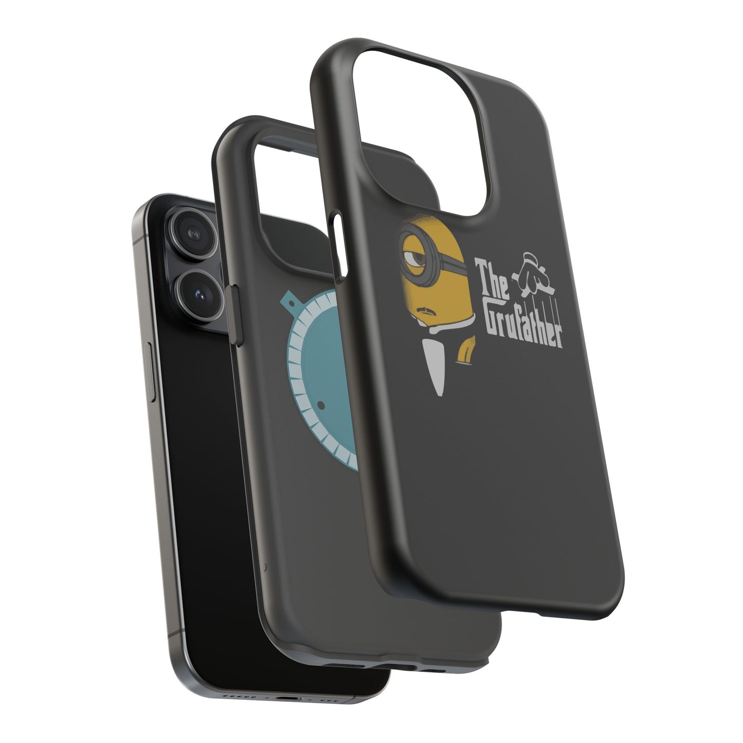Magnetic Tough Cases: The Gruffather Phone Cover, Gift for Minions Fans, Unique Cell Phone Case, Durable Protective Case, Fun Cartoon Design