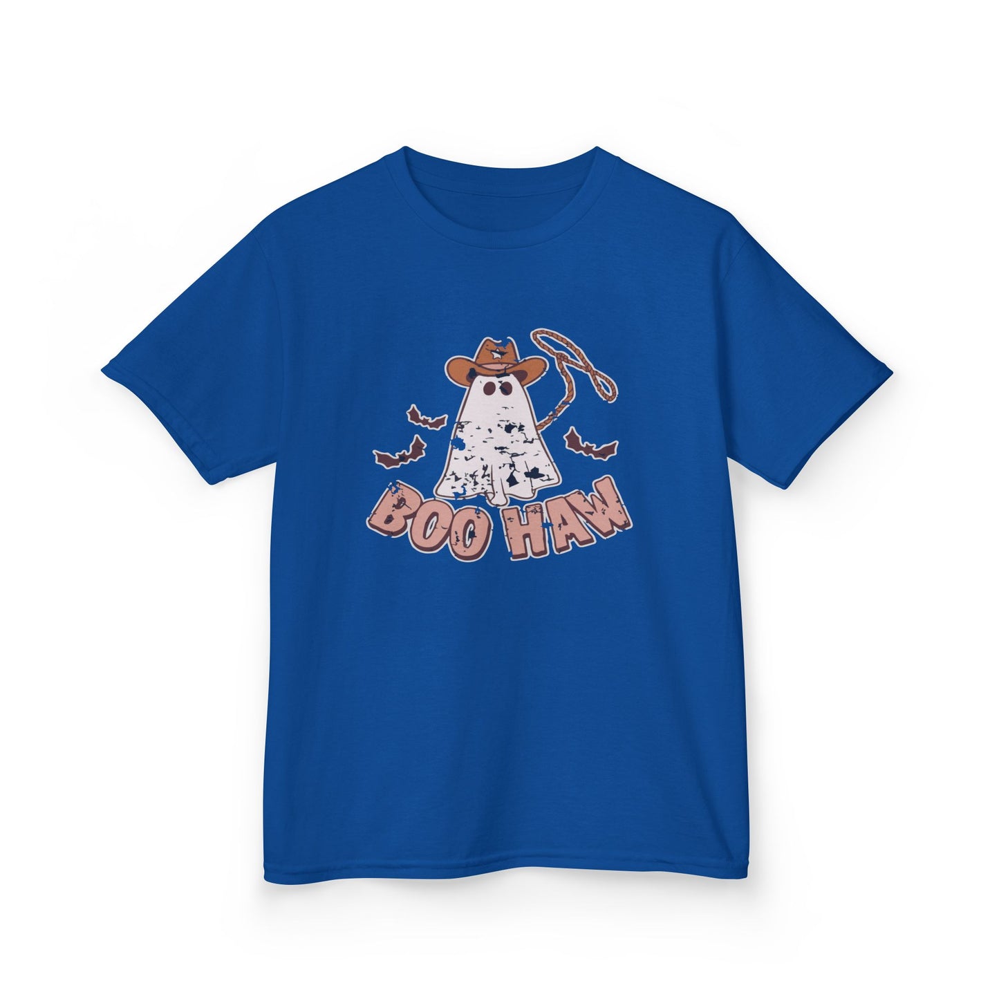 Boo Haunt Kids Tee, Halloween Shirt, Ghost Costume T-Shirt, Fun Kids Apparel, Spooky Party Outfit