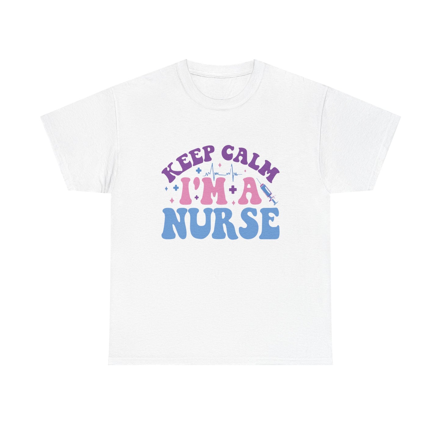 Nurse Appreciation Heavy Cotton Tee, Funny Nurse Gift, Medical Humor Shirt, Nurse Day Celebration Tee, Caregiver Outfit