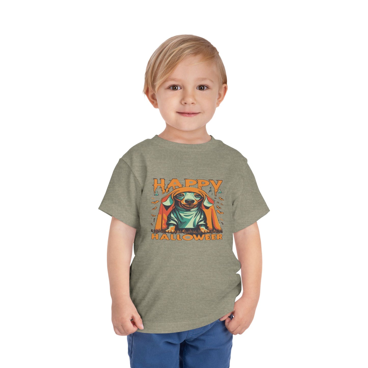 Halloween Toddler Tee, Cute Halloween Shirt for Kids, Halloween Outfit, Toddler Costume Shirt, Toddler Short Sleeve Tee