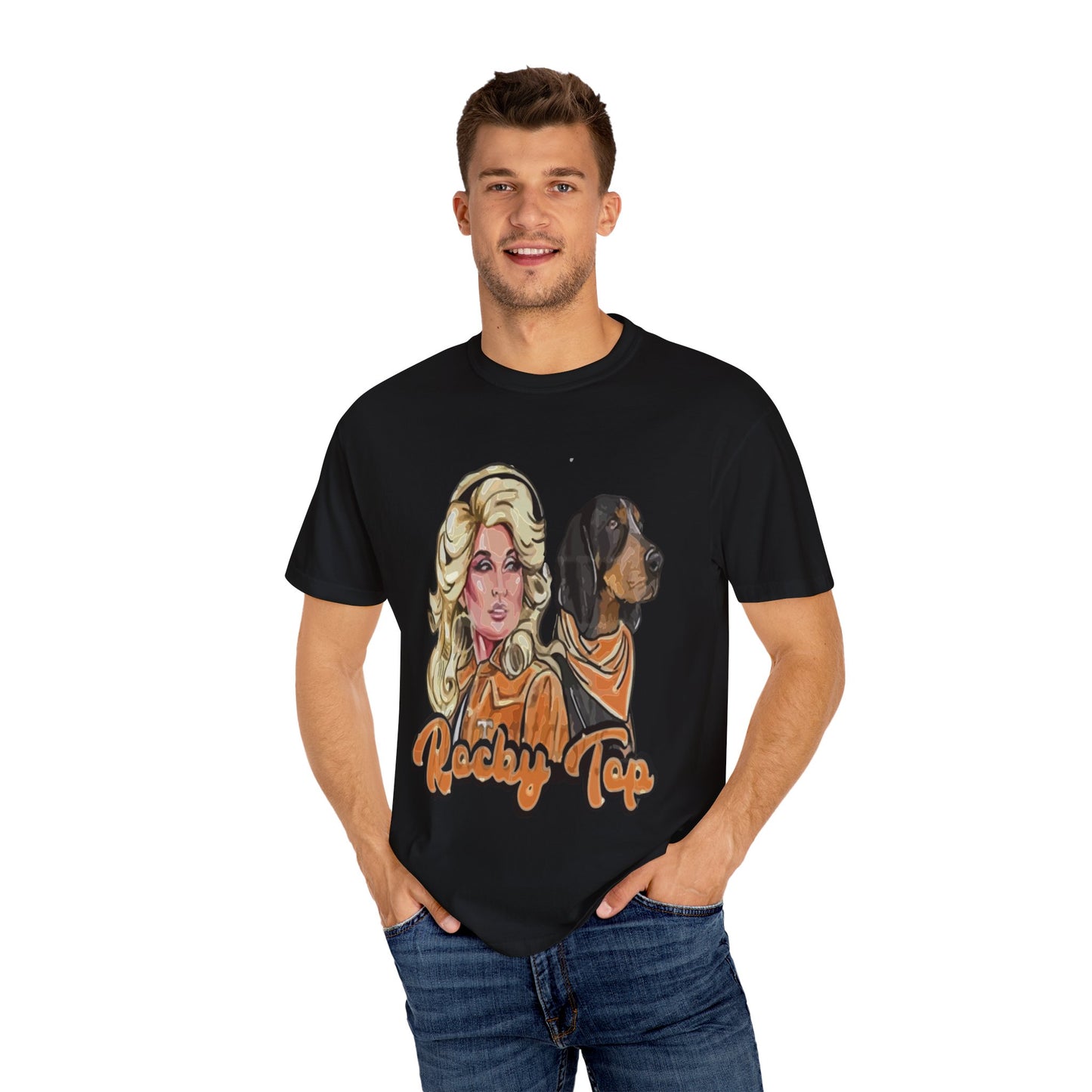 Rocky Top Retro T-Shirt, Dog Lover Tee, Vintage Country Shirt, Music Festival Apparel, Unique Gift for Pet Owners