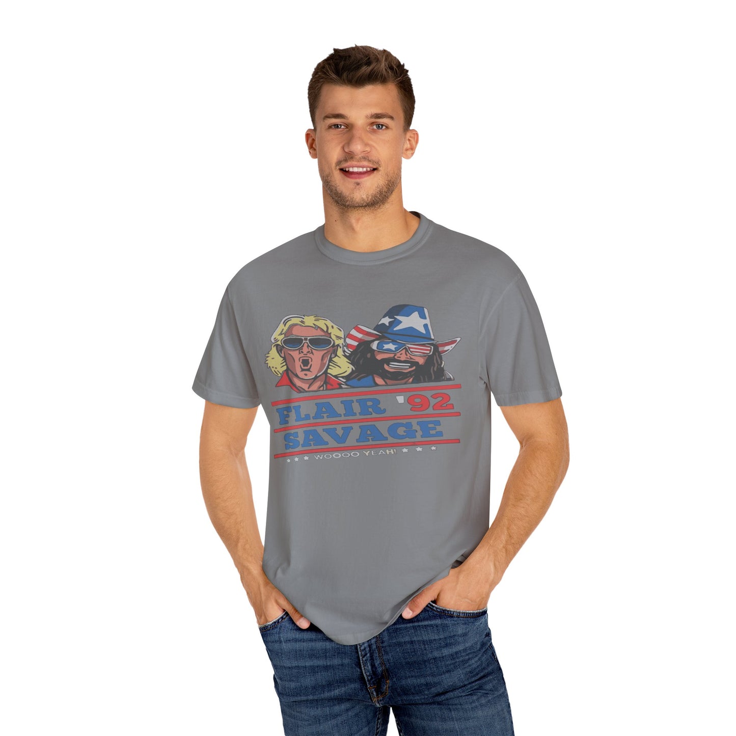 Retro Wrestling Fan T-Shirt, Unisex Graphic Tee, Flair Savage Shirt, Sports Fan Apparel, Vintage Style Gift