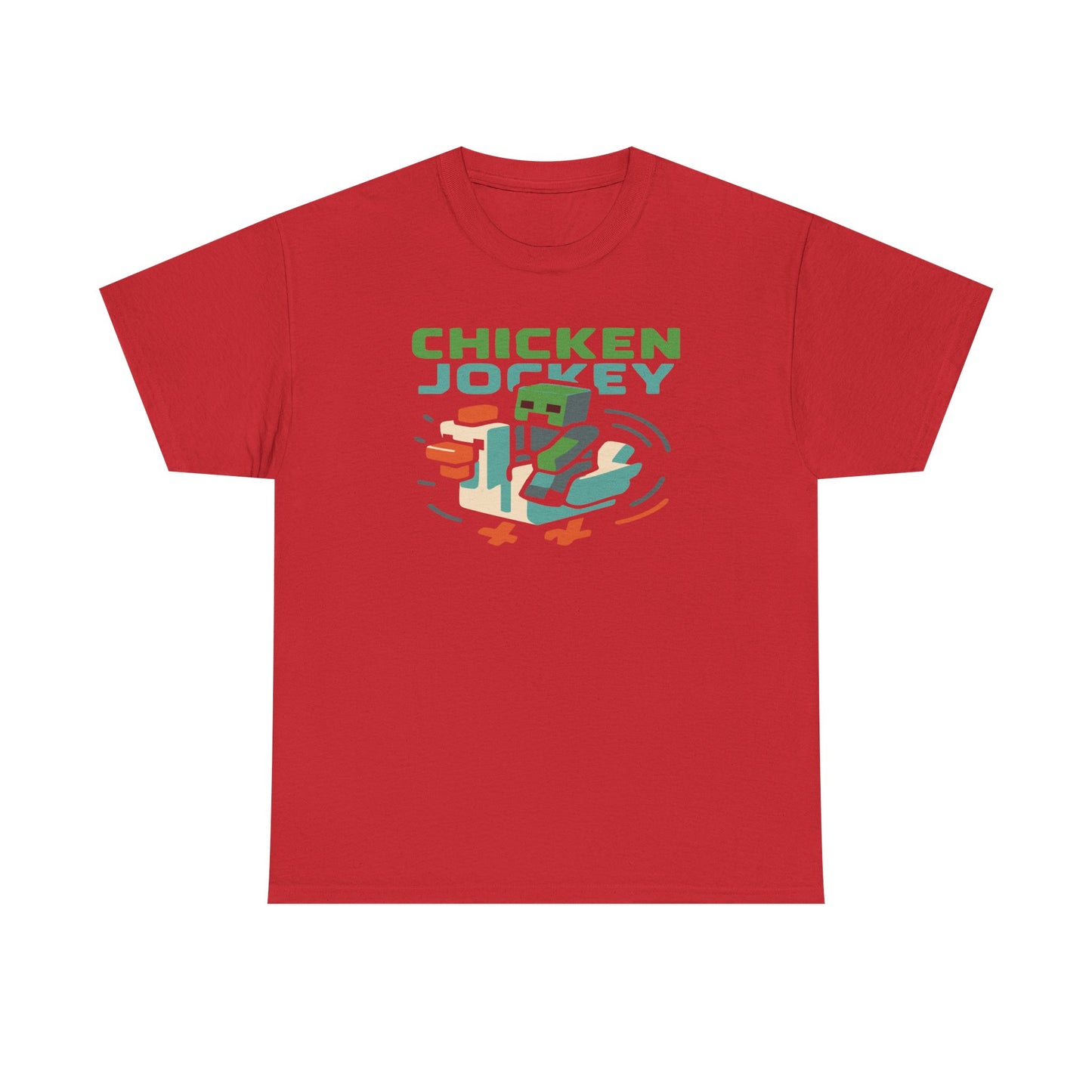 Chicken Jockey Minecraft T-shirt