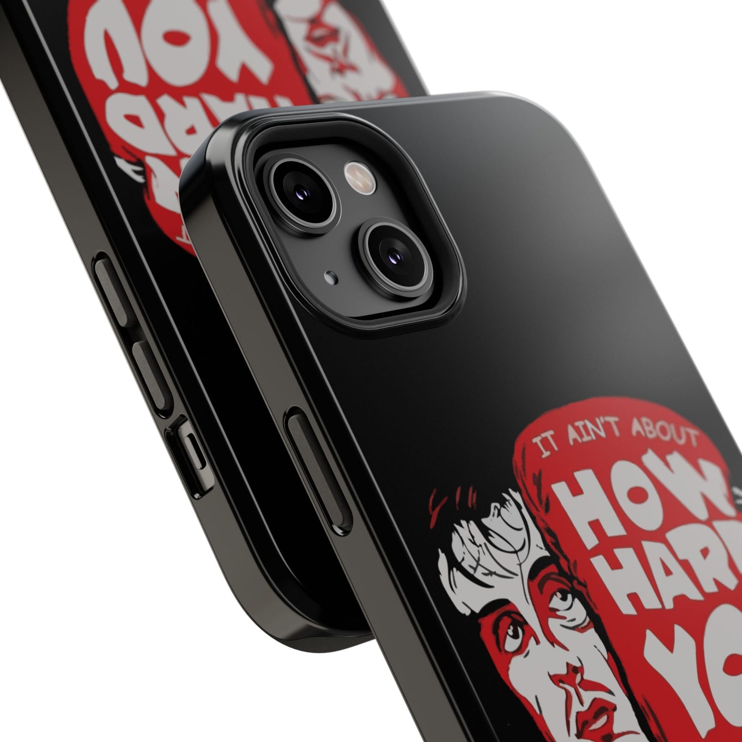 Impact-Resistant Phone Case, Rugged Smartphone Cover, Tough Phone Protection, Inspirational Gift, Motivational Tech Accessory