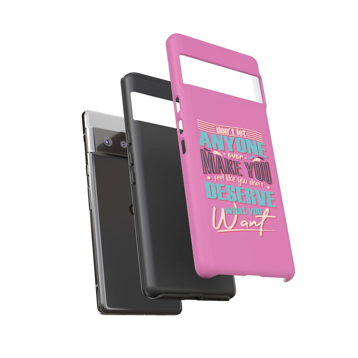 Inspirational Phone Case, Motivational Phone Cover, Tough Cases for Her, Gift for Friends, Self-Love Quote Case