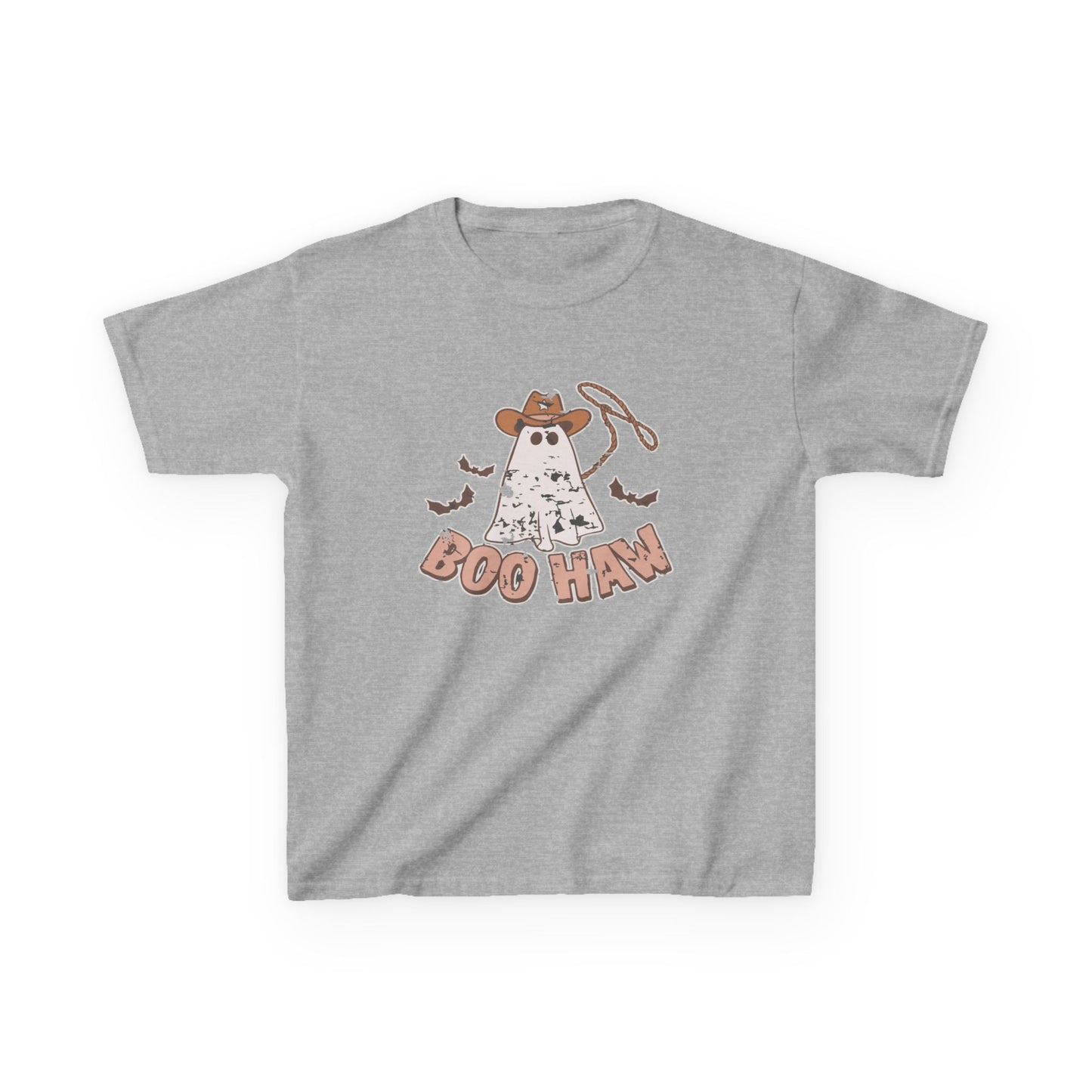 Boo Haunt Kids Tee, Halloween Shirt, Ghost Costume T-Shirt, Fun Kids Apparel, Spooky Party Outfit