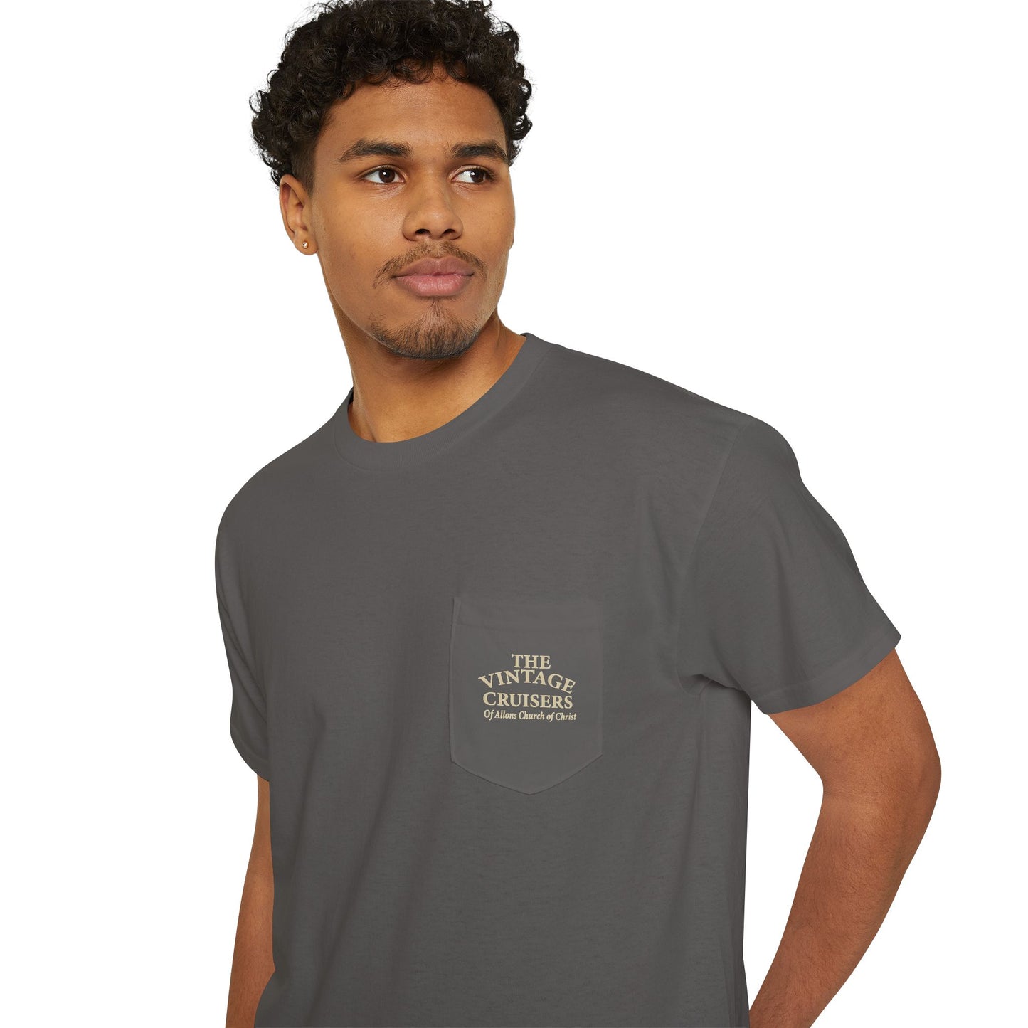 Retro Pocket Tee Allons Church of Christ Cruise 2025 Unisex T-Shirt