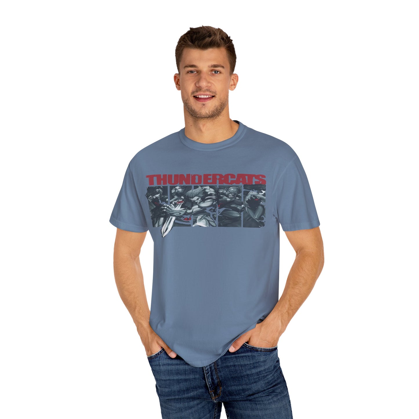 Thundercats Vintage Unisex Garment-Dyed T-shirt