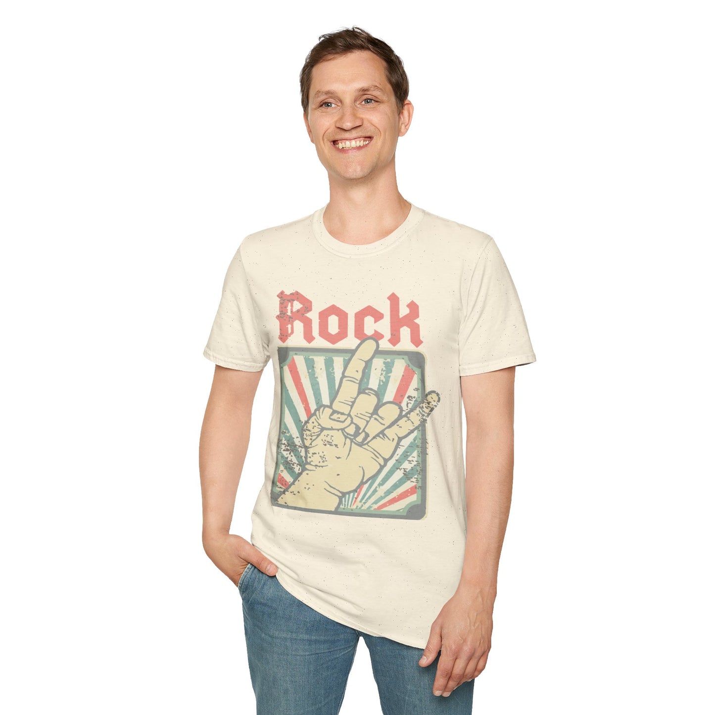 Rock On Unisex T-Shirt - Music Lover Gift, Concert Wear, Casual Style, Graphic Tee, Rock n Roll Apparel