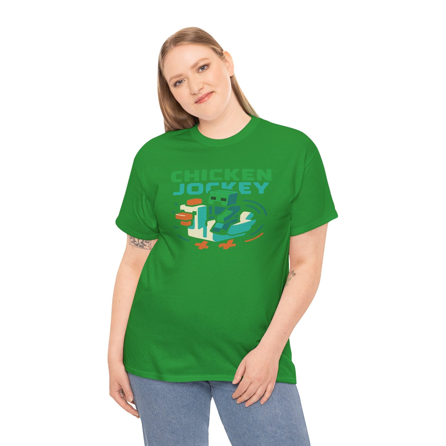 Chicken Jockey Minecraft T-shirt