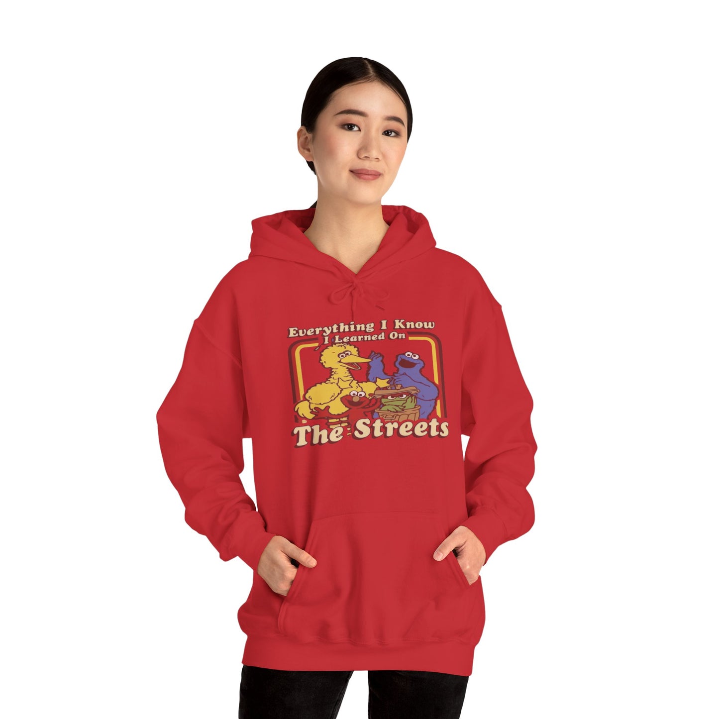 Vintage Street Art Hoodie - Cozy Unisex Sweatshirt for Creative Souls, Outdoor Relaxation, Casual Hangouts