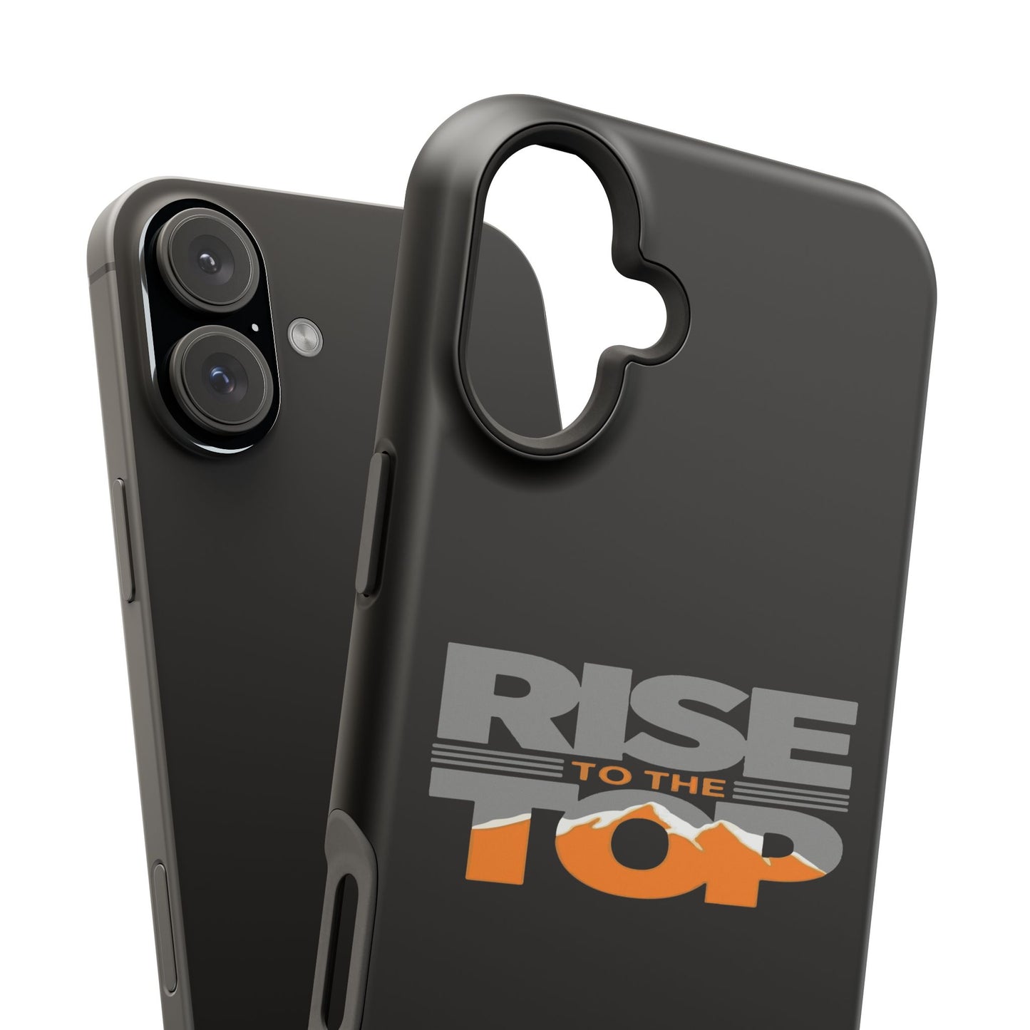 Impact-Resistant Phone Case - Rise to the Top, Durable Phone Cover, Gift for Motivational Quotes Lovers, Trendy Tech Accessories