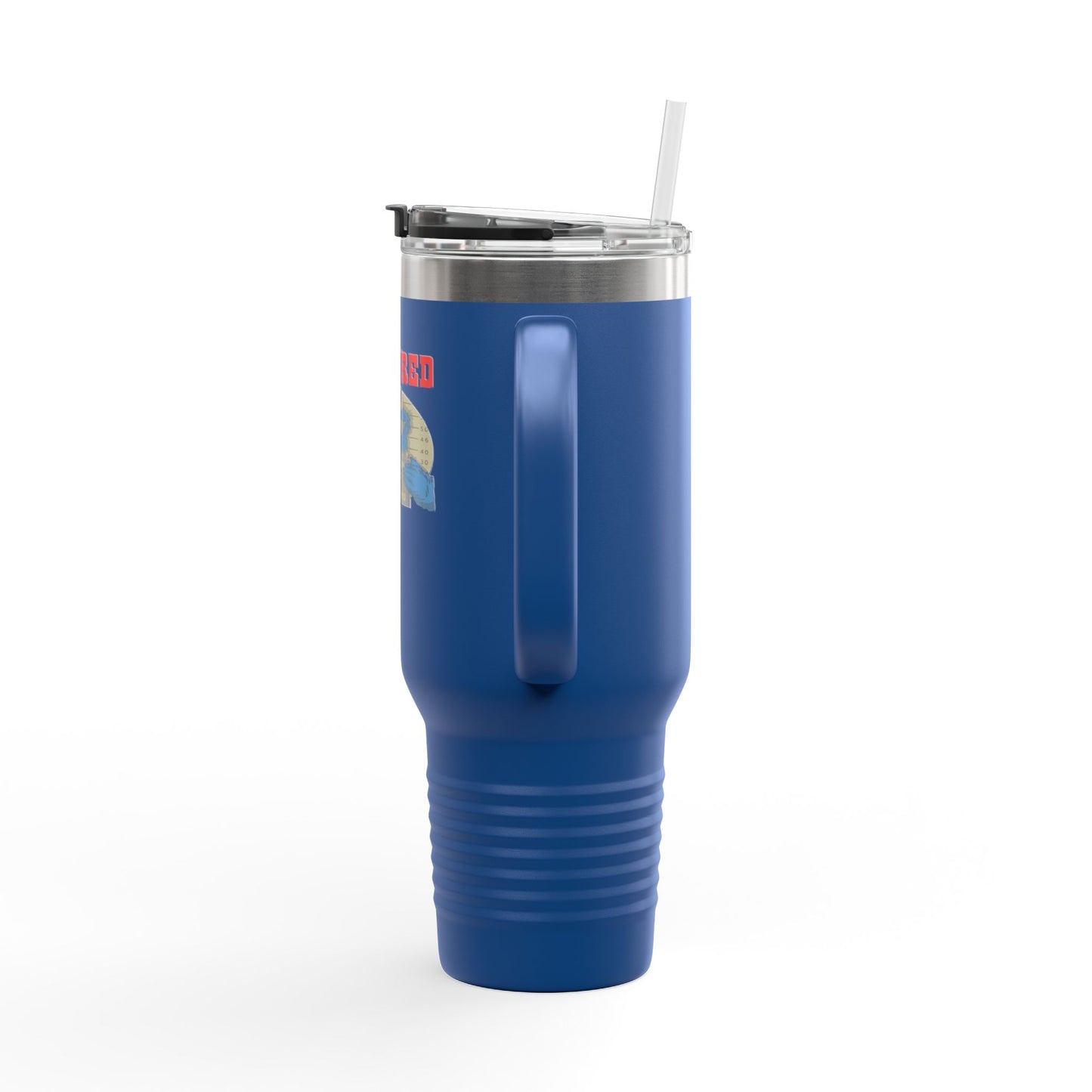 Adventure-Ready Insulated Travel Mug - 40oz with 'Captured' Design