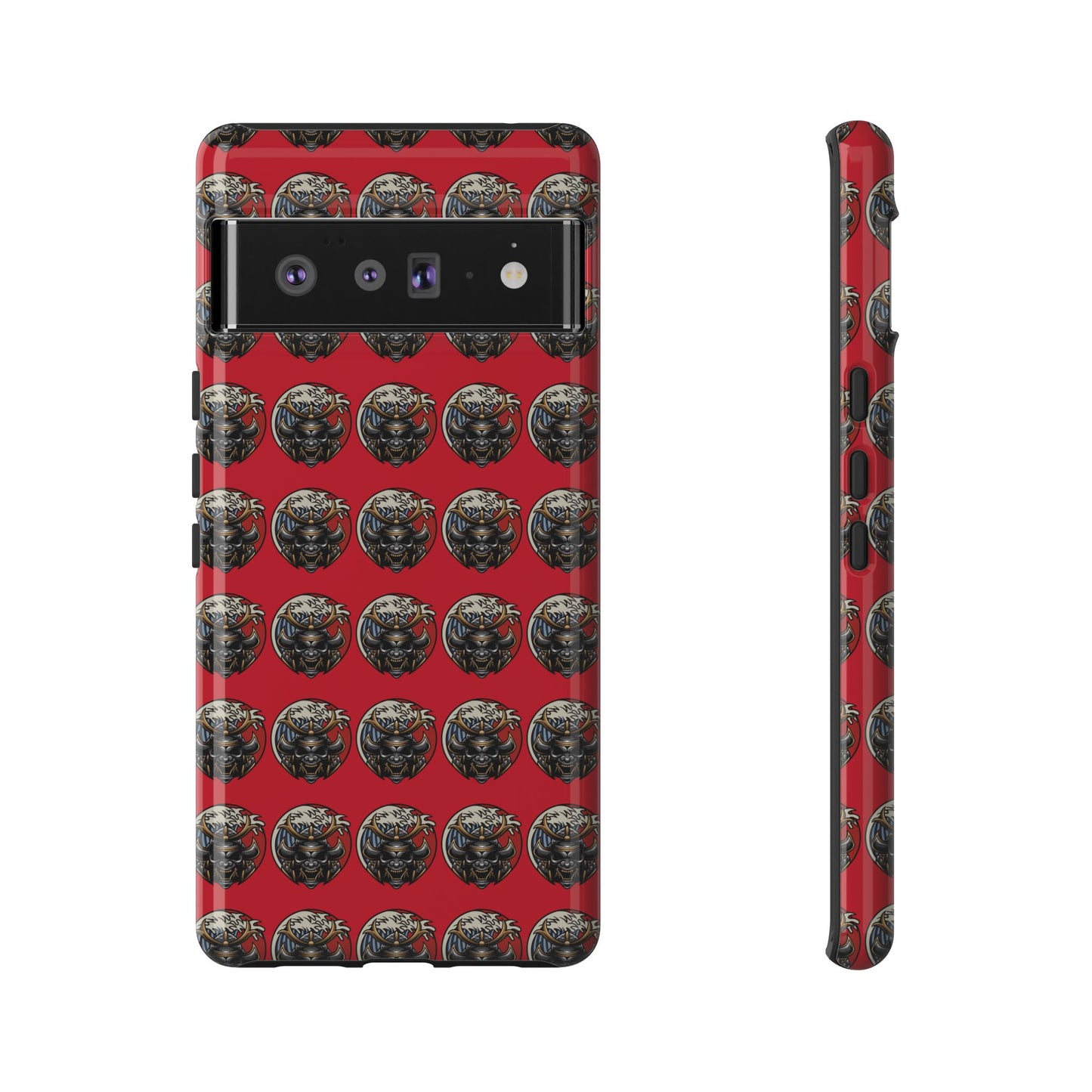 Bold Phone Case, Tough Phone Cover, Red Phone Protector, Unique Gift for Him/Her, Trendy Tech Accessory