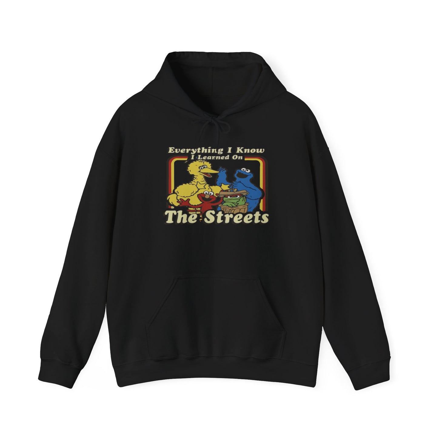 Vintage Street Art Hoodie - Cozy Unisex Sweatshirt for Creative Souls, Outdoor Relaxation, Casual Hangouts