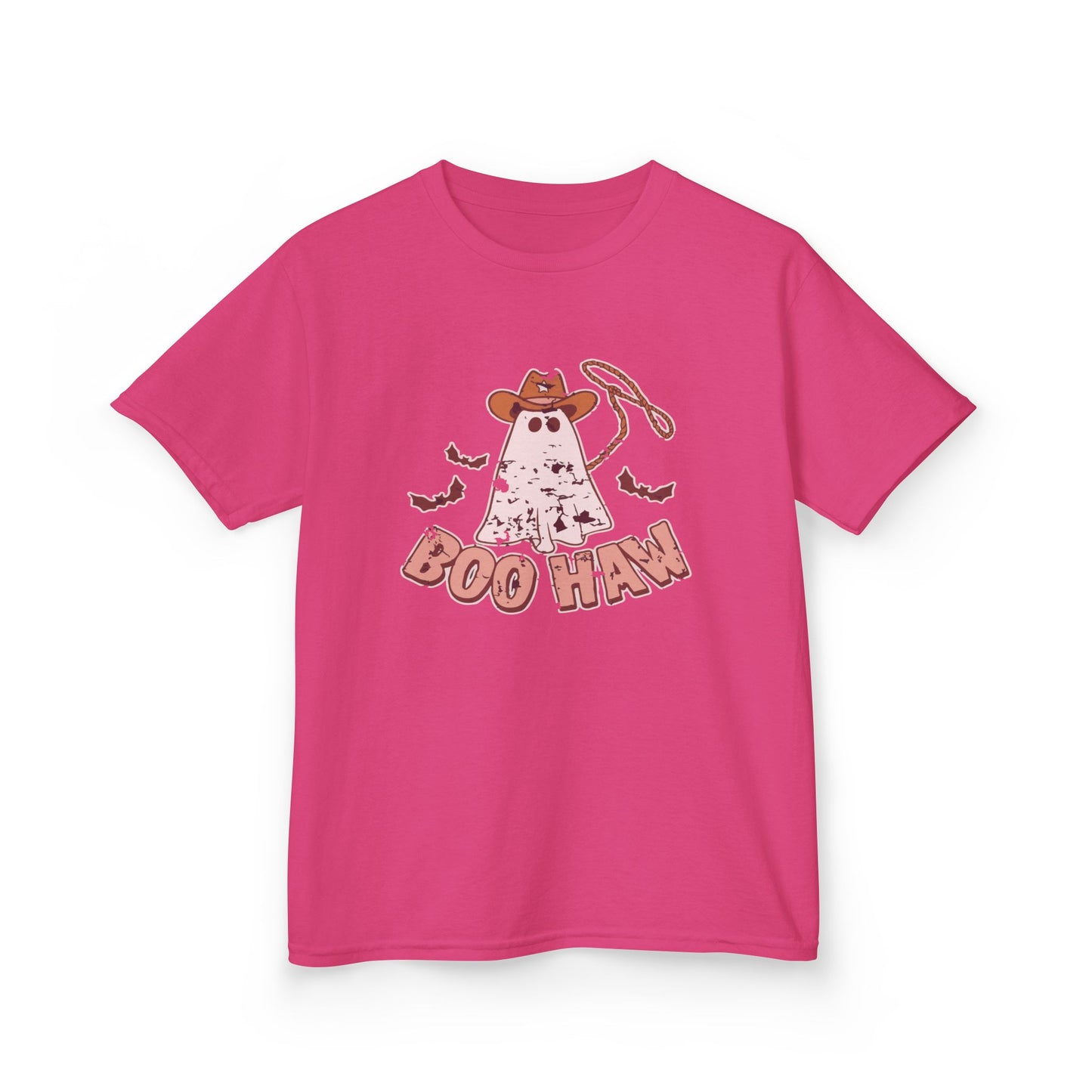Boo Haunt Kids Tee, Halloween Shirt, Ghost Costume T-Shirt, Fun Kids Apparel, Spooky Party Outfit