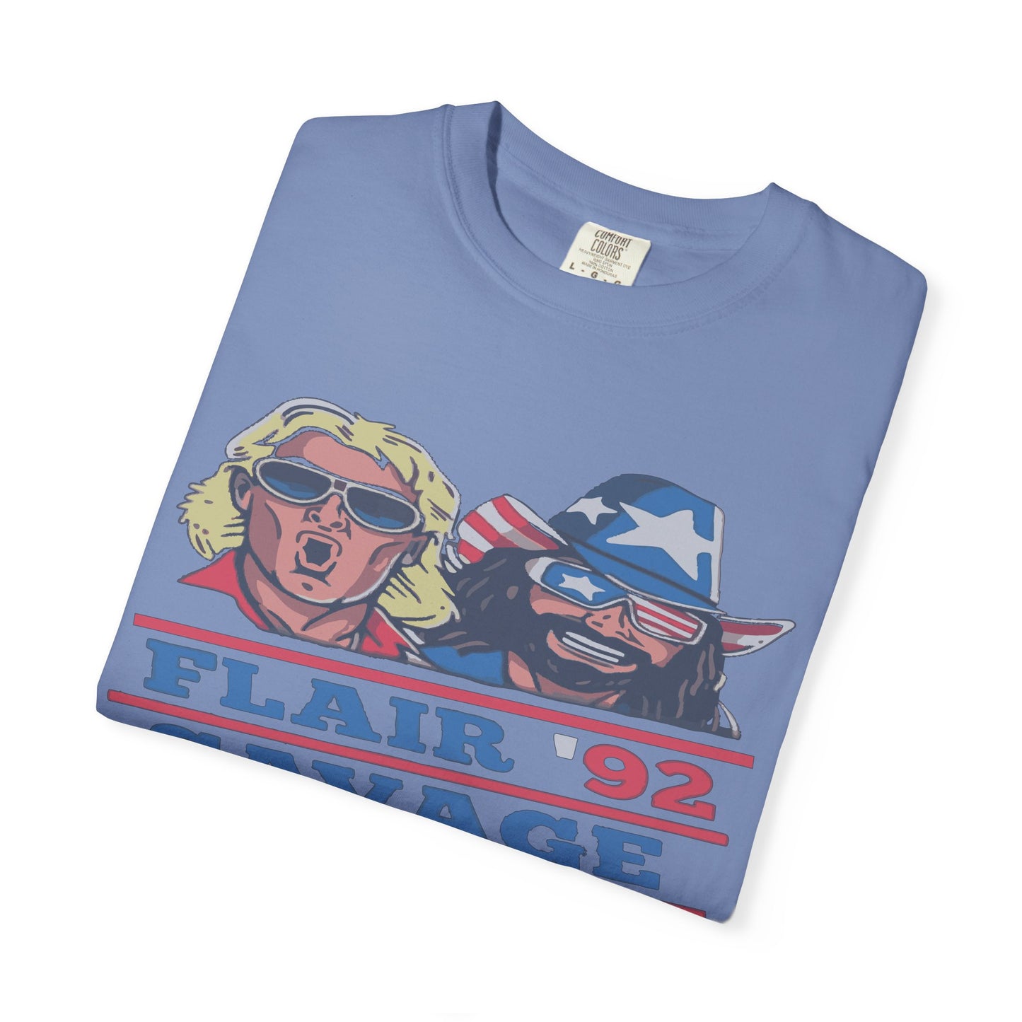 Retro Wrestling Fan T-Shirt, Unisex Graphic Tee, Flair Savage Shirt, Sports Fan Apparel, Vintage Style Gift