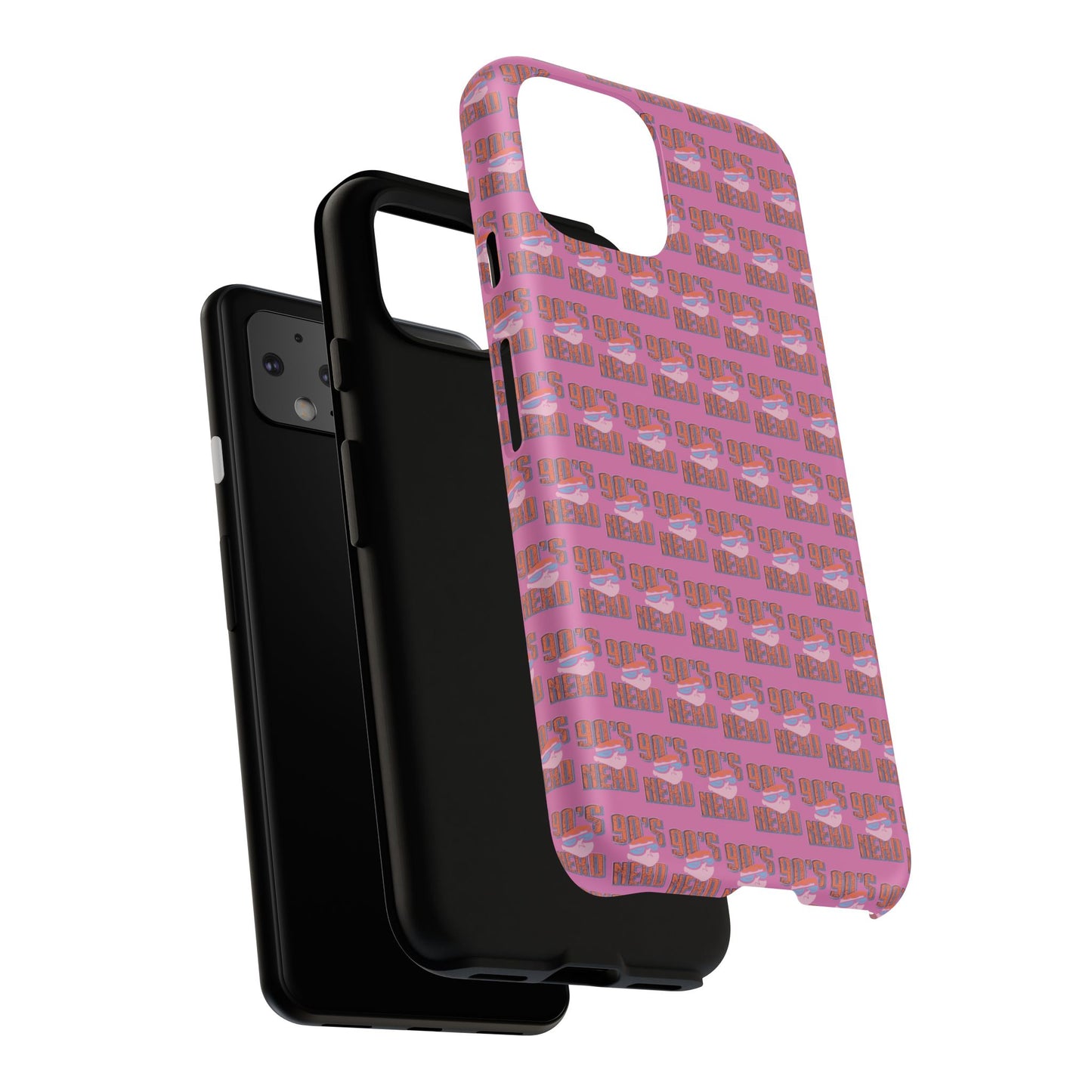 90s Vibe Phone Case, Retro Tough Cases, Gift for Nostalgia Lovers, Durable Phone Covers, 90s Themed Accessories