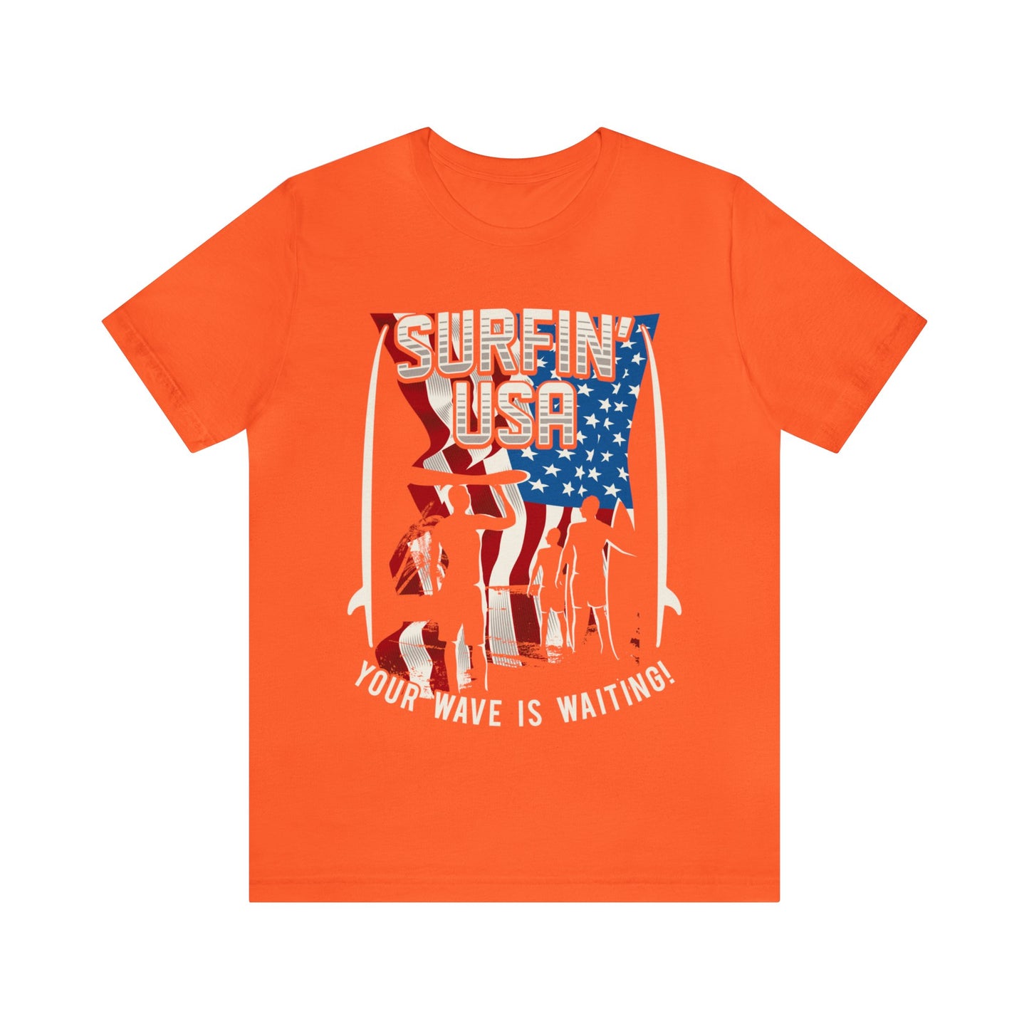 Surtfin' USA Jersey Short Sleeve Tee