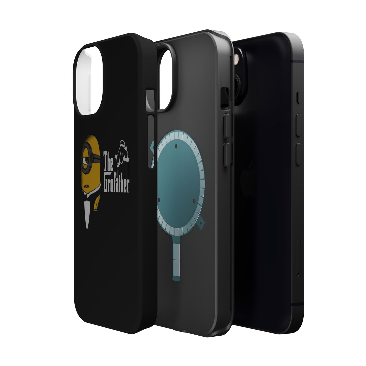 Magnetic Tough Cases: The Gruffather Phone Cover, Gift for Minions Fans, Unique Cell Phone Case, Durable Protective Case, Fun Cartoon Design