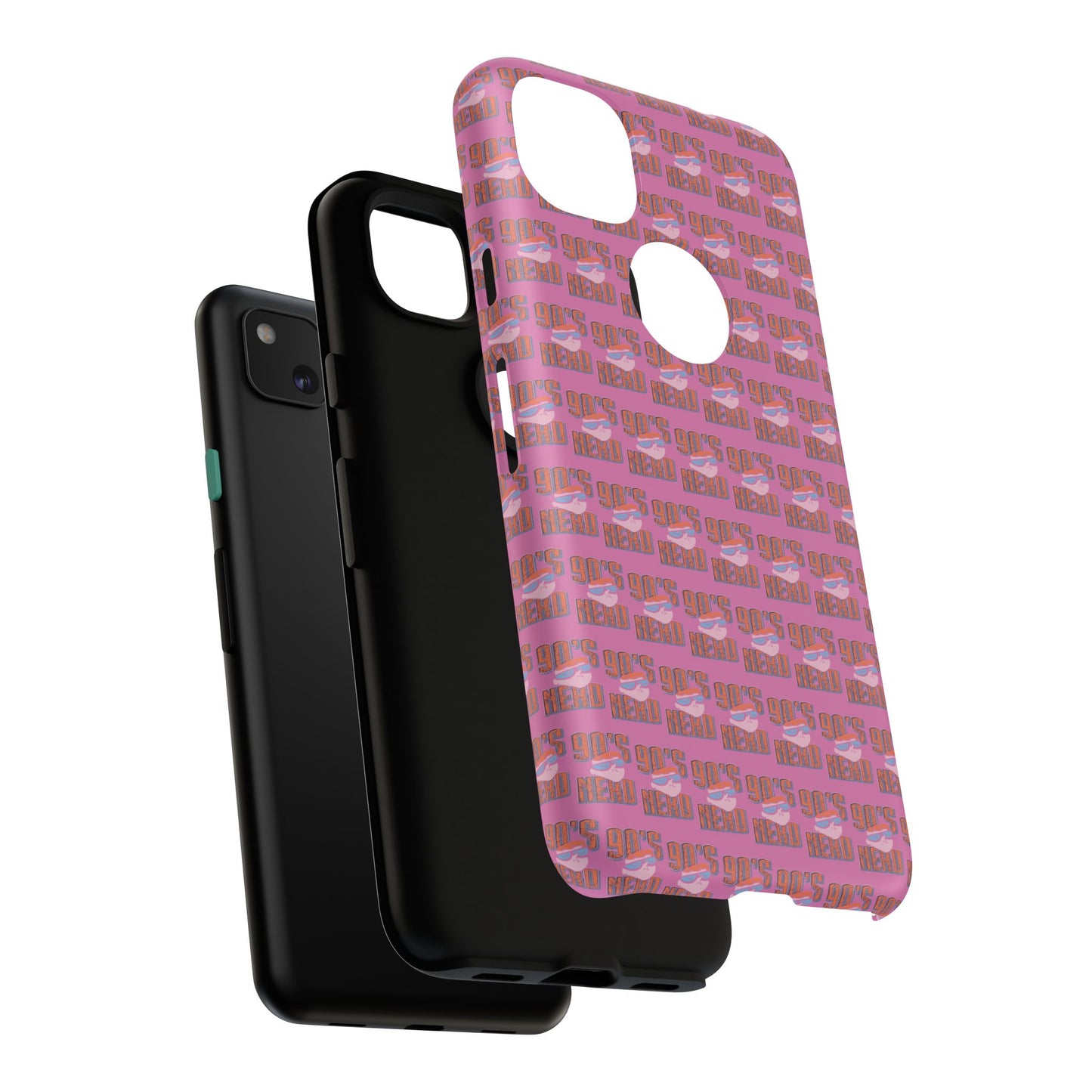 90s Vibe Phone Case, Retro Tough Cases, Gift for Nostalgia Lovers, Durable Phone Covers, 90s Themed Accessories